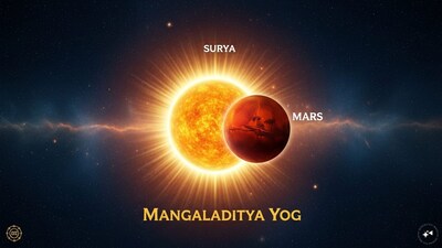 मेष - तुमच्या राशीच्या पाचव्या स्थानाचा स्वामी सूर्य आणि पहिल्या व आठव्या स्थानाचा स्वामी मंगळ तुमच्या राशीतून 11 व्या स्थानात युती करतील. ज्योतिषशास्त्रात 11 वे स्थान हे उत्पन्न आणि लाभाचे स्थान मानले जाते. त्यामुळे मंगलादित्य योग तुमच्यासाठी अत्यंत शुभ आणि लाभदायक ठरेल. करिअरच्या क्षेत्रात तुम्हाला अनेक सकारात्मक बदल पाहायला मिळतील.