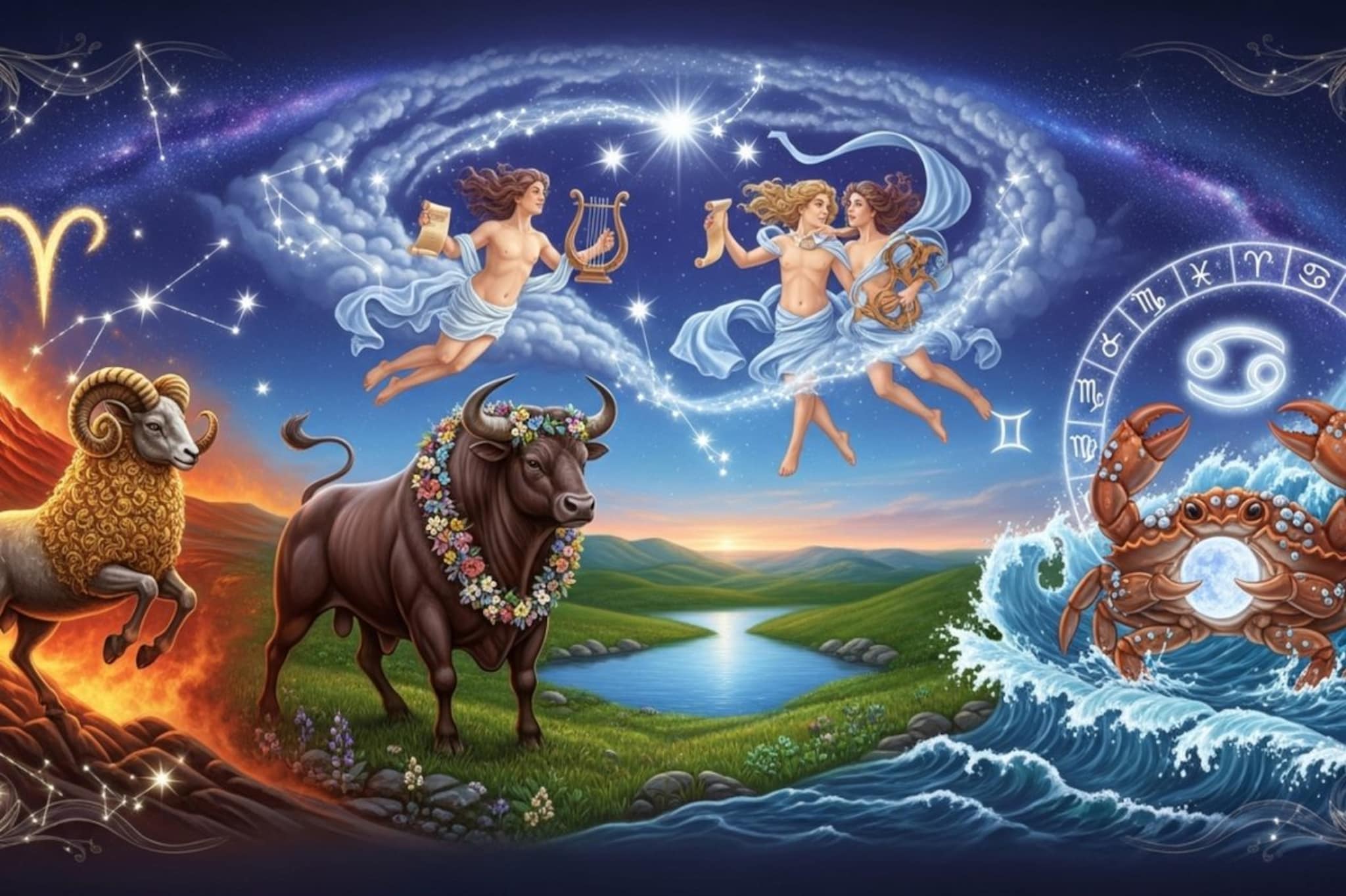 मेष वृषभ मिथुन कर्क साप्ताहिक राशीफळ; फेब्रुवारीचा पहिला आठवडा डबल लाभाचा मेष वृषभ मिथुन कर्क साप्ताहिक राशीफळ; फेब्रुवारीचा पहिला आठवडा डबल लाभाचा