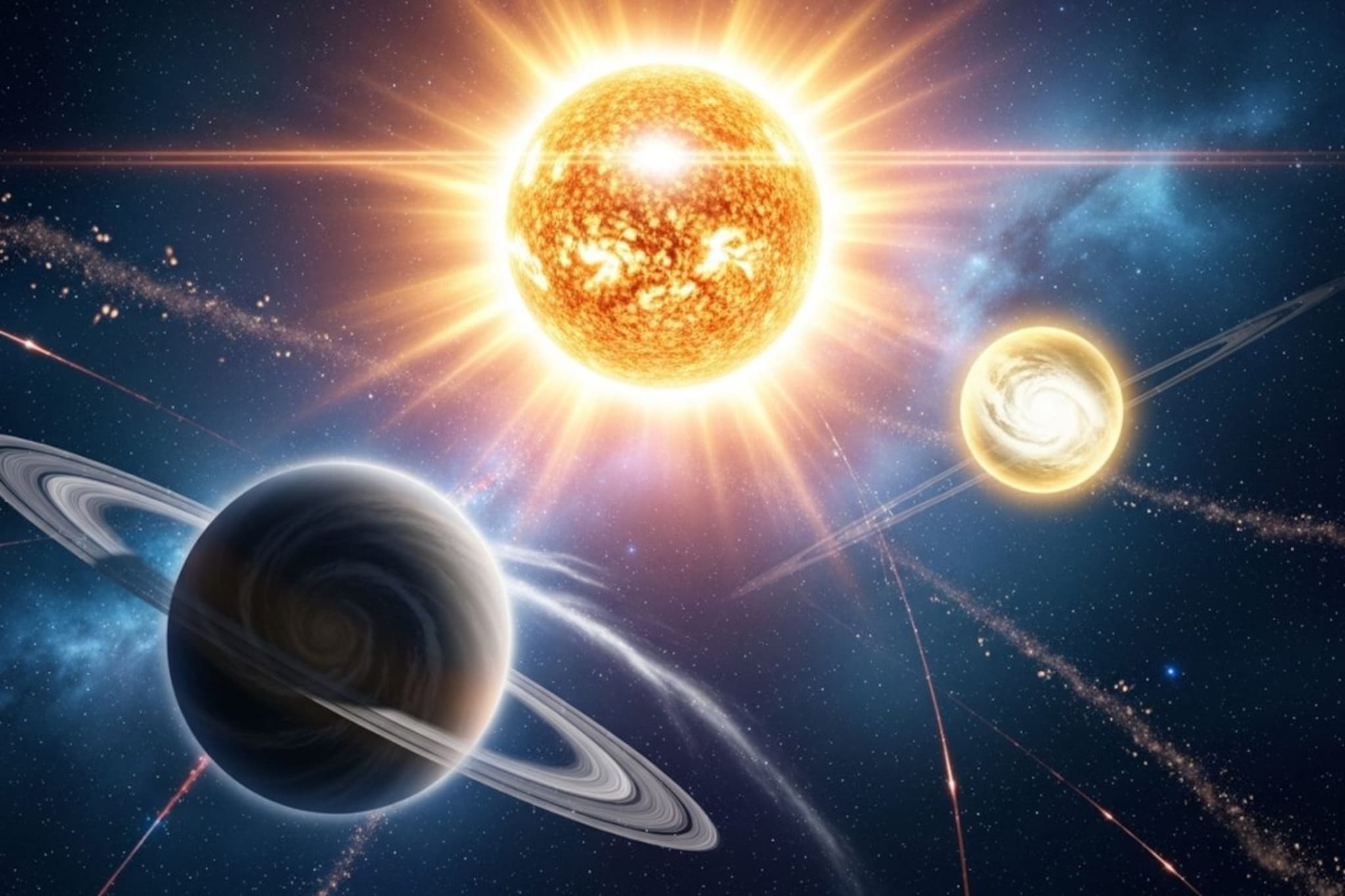 तब्बल 120 वर्षांनी सूर्य-शनि-शुक्राचा त्रिग्रही योग; 4 राशींची तगडी कमाई, डील्स