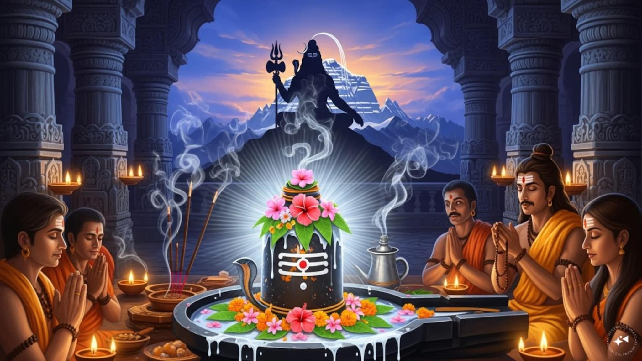 MahaShivaratri Mantra: महाशिवरात्रीला मंदिरात बसून करावे श्रीरुद्राष्टकम पठण; भोलेनाथाची कृपा, संकटातून मुक्ती