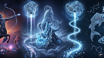 धनू, मकर, कुंभ, मीन राशींचे साप्ताहिक राशीफळ; आठवड्यात नवा विक्रम रचणार, पण.. धनू, मकर, कुंभ, मीन राशींचे साप्ताहिक राशीफळ; आठवड्यात नवा विक्रम रचणार, पण..