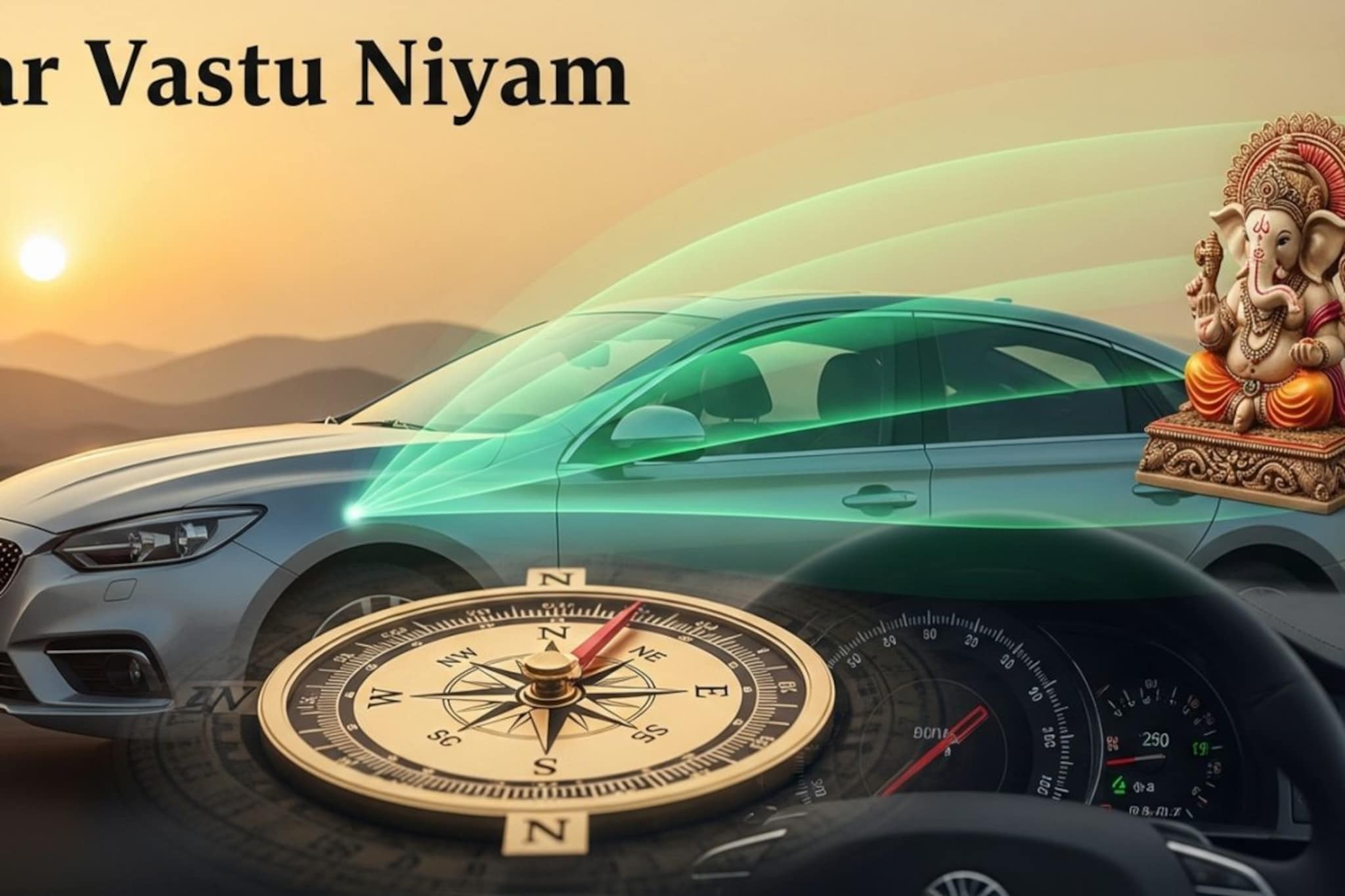 कारच्या डॅशबोर्डवर फक्त मूर्ती लावून उपयोग नाही; मालकांना हे नियमही माहीत हवेत