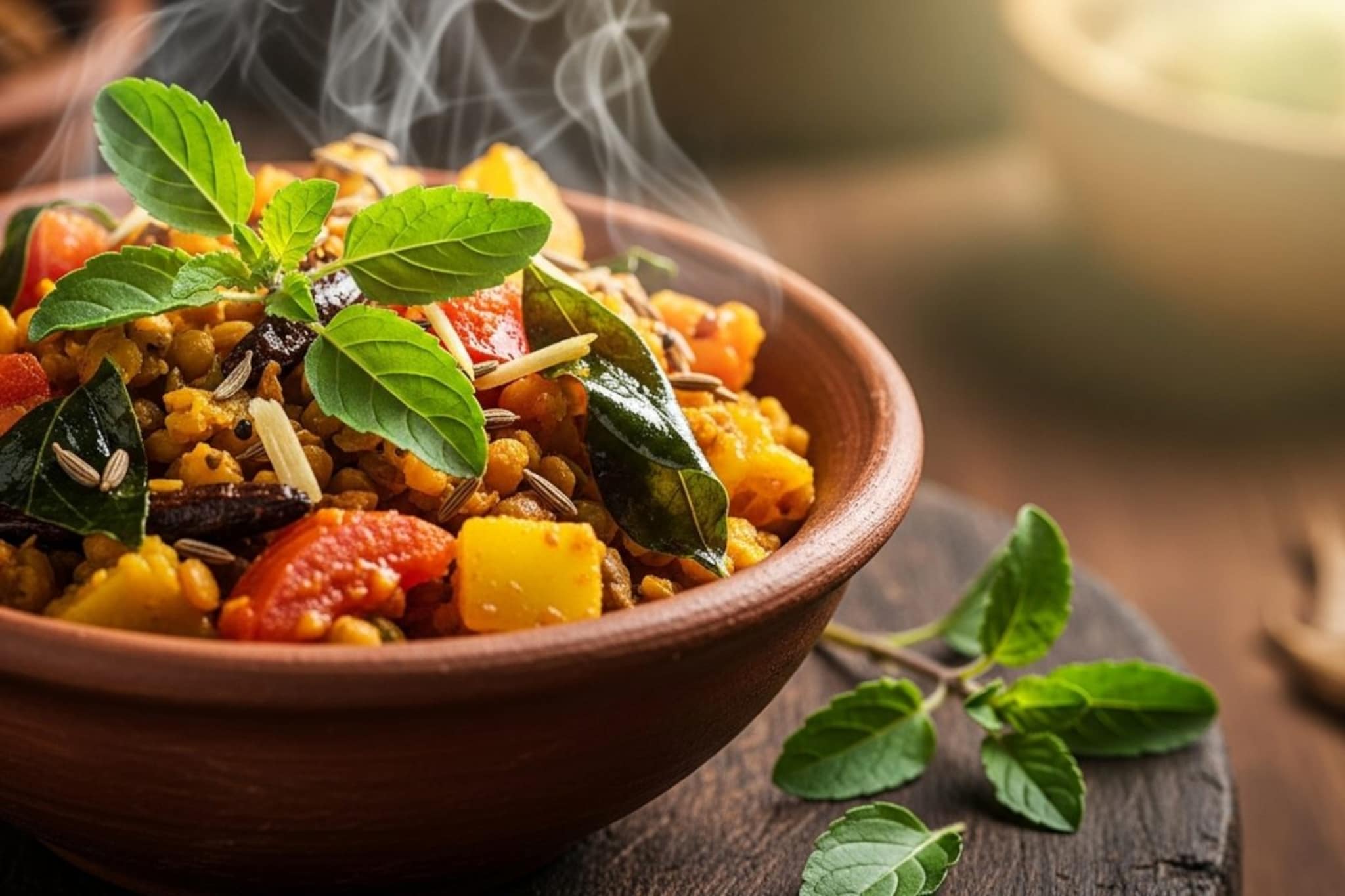 सूर्यग्रहण लागण्याआधी जेवणामध्ये तुळशीची पानं ठेवण्याचा नियम का आहे? कसा परिणाम सूर्यग्रहण लागण्याआधी जेवणामध्ये तुळशीची पानं ठेवण्याचा नियम का आहे? कसा परिणाम