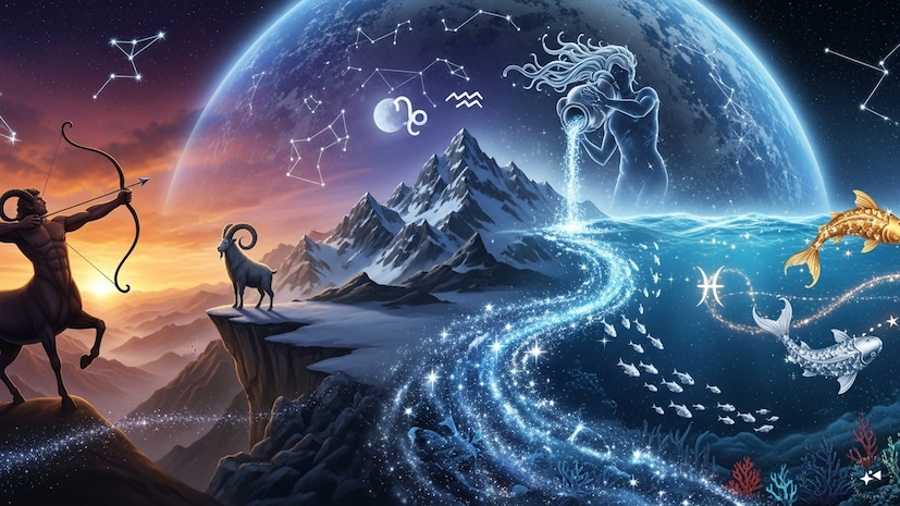 धनु - धनु राशीच्या लोकांसाठी मार्चची सुरुवात यश घेऊन येईल. करिअर किंवा व्यवसायात प्रगती करण्यासाठी मोठी ऑफर मिळू शकते. तुमच्या कौशल्यामुळे तुम्ही समाजात आपली वेगळी ओळख निर्माण कराल. वरिष्ठ तुमच्या कामाची प्रशंसा करतील. एखाद्या प्रभावशाली व्यक्तीच्या भेटीमुळे भविष्यात मोठ्या प्रोजेक्टशी जोडले जाण्याची संधी मिळेल. दुसऱ्या आठवड्यात मात्र विरोधकांपासून सावध राहा, ते तुमचं लक्ष विचलित करण्याचा प्रयत्न करतील. भागीदारीत काम करणाऱ्यांनी पैशांच्या व्यवहारात स्पष्टता ठेवावी. अतिआत्मविश्वासामुळे नुकसान होऊ शकतं, त्यामुळे कोणावरही अंधळेपणाने विश्वास ठेवू नका. महिन्याच्या मध्यात परिस्थिती पुन्हा तुमच्या बाजूने येईल आणि नोकरीत बढतीचे योग येतील. तुमचं नशीब सूर्यासारखं चमकेल. फक्त चौथ्या आठवड्यात घाईत गाडी चालवू नका, दुखापत होण्याची शक्यता आहे. नवीन मैत्रीचं रूपांतर प्रेमात होऊ शकतं. जोडीदारासोबत तीर्थयात्रेचे योग आहेत. धनु - धनु राशीच्या लोकांसाठी मार्चची सुरुवात यश घेऊन येईल. करिअर किंवा व्यवसायात प्रगती करण्यासाठी मोठी ऑफर मिळू शकते. तुमच्या कौशल्यामुळे तुम्ही समाजात आपली वेगळी ओळख निर्माण कराल. वरिष्ठ तुमच्या कामाची प्रशंसा करतील. एखाद्या प्रभावशाली व्यक्तीच्या भेटीमुळे भविष्यात मोठ्या प्रोजेक्टशी जोडले जाण्याची संधी मिळेल. दुसऱ्या आठवड्यात मात्र विरोधकांपासून सावध राहा, ते तुमचं लक्ष विचलित करण्याचा प्रयत्न करतील. भागीदारीत काम करणाऱ्यांनी पैशांच्या व्यवहारात स्पष्टता ठेवावी. अतिआत्मविश्वासामुळे नुकसान होऊ शकतं, त्यामुळे कोणावरही अंधळेपणाने विश्वास ठेवू नका. महिन्याच्या मध्यात परिस्थिती पुन्हा तुमच्या बाजूने येईल आणि नोकरीत बढतीचे योग येतील. तुमचं नशीब सूर्यासारखं चमकेल. फक्त चौथ्या आठवड्यात घाईत गाडी चालवू नका, दुखापत होण्याची शक्यता आहे. नवीन मैत्रीचं रूपांतर प्रेमात होऊ शकतं. जोडीदारासोबत तीर्थयात्रेचे योग आहेत.