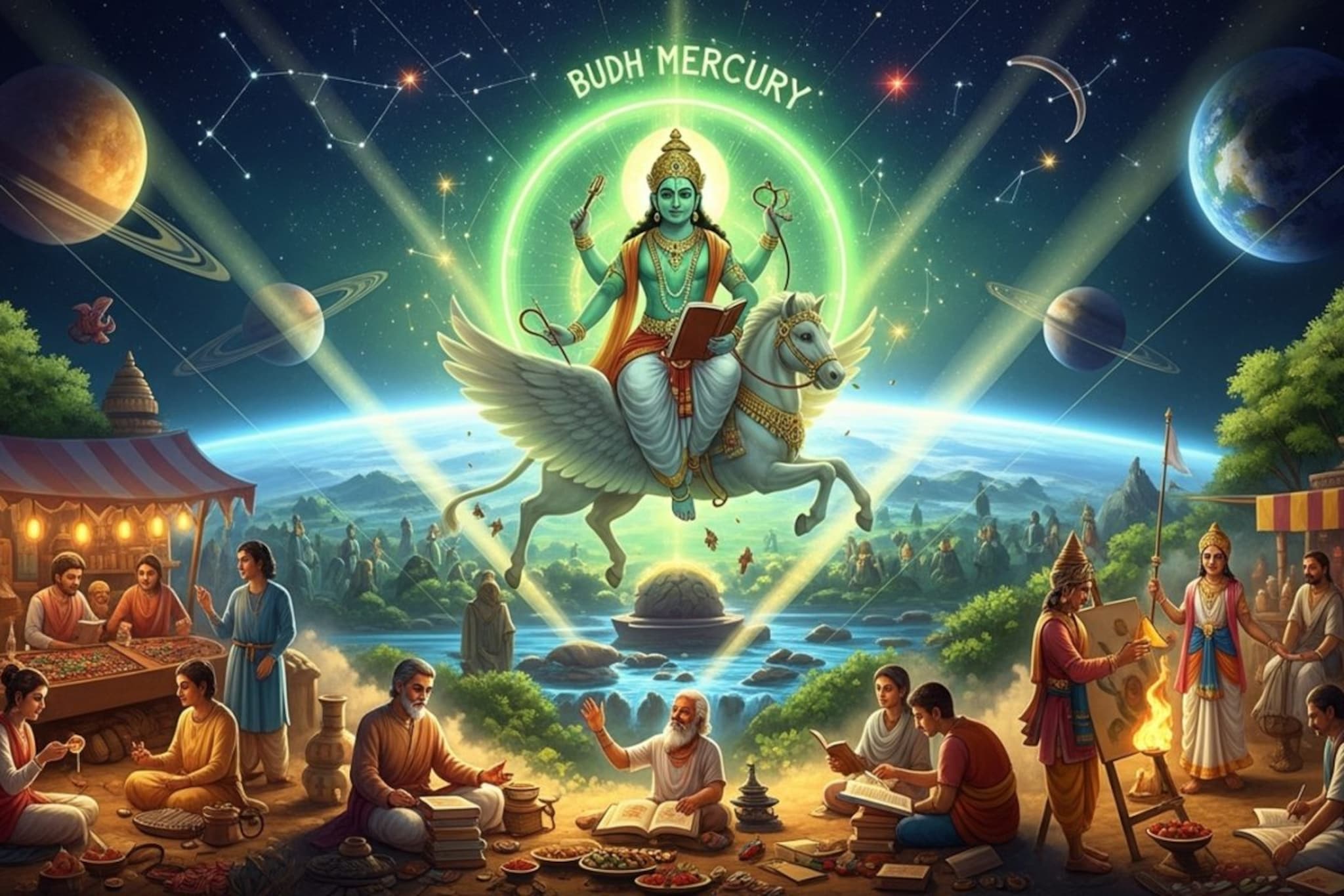 फेब्रुवारीच्या शेवटच्या आठवड्यात बुधाची वक्री चाल; 4 राशींवर बालंट, भलतीच अडचण फेब्रुवारीच्या शेवटच्या आठवड्यात बुधाची वक्री चाल; 4 राशींवर बालंट, भलतीच अडचण