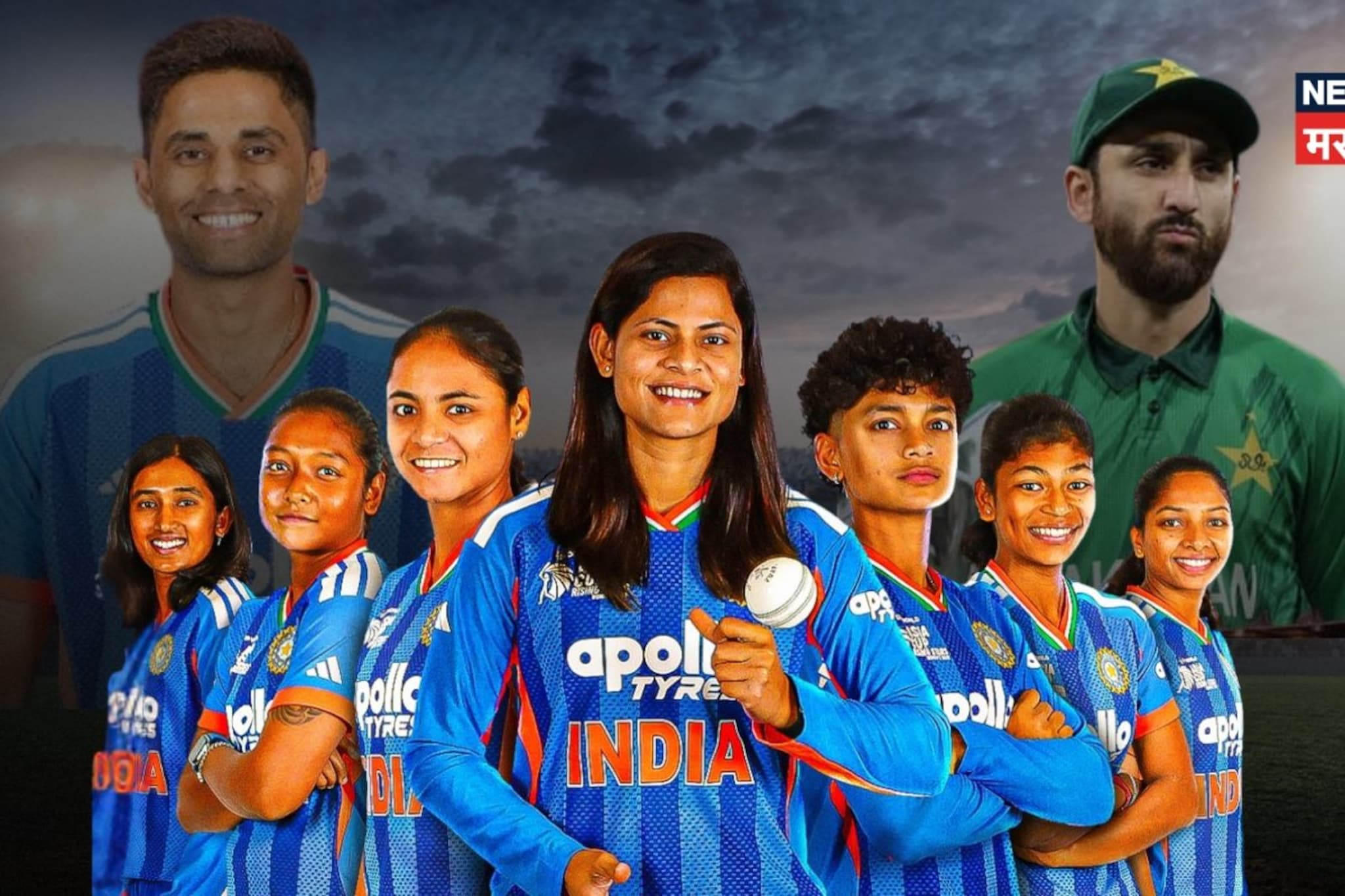 हायव्होल्टेज सामन्याआधी पाकिस्तानची हार! 61 बॉलमध्ये गुडघ्यावर आणलं, भारताचा दणद