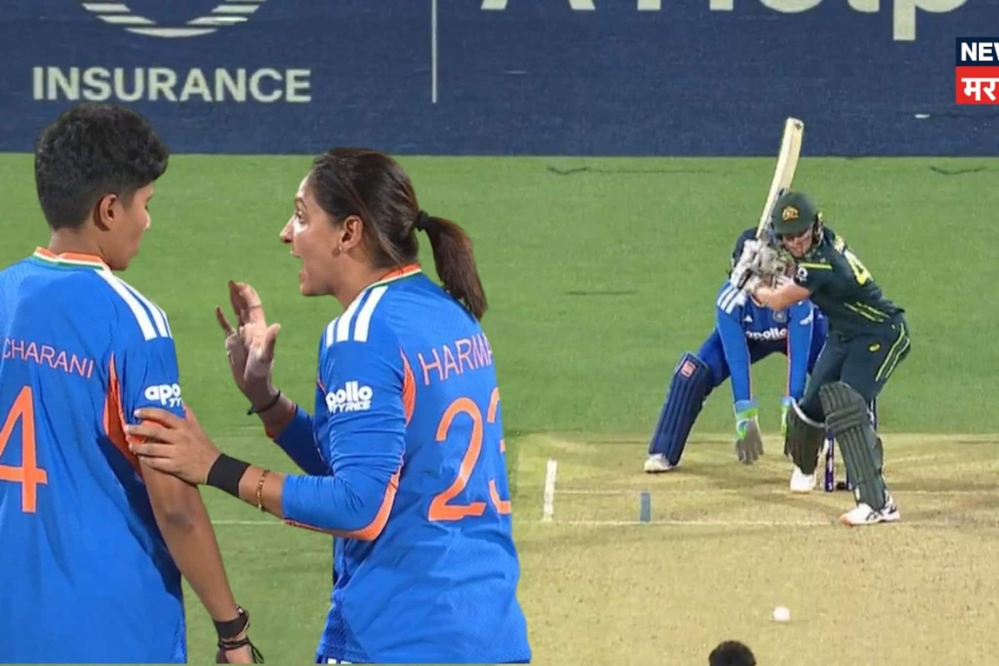 फोर मारली तरी आऊट दिलं! IND vs AUS सामन्यात इंजमाम मुमेंट, मैदानात ड्रामा, Video फोर मारली तरी आऊट दिलं! IND vs AUS सामन्यात इंजमाम मुमेंट, मैदानात ड्रामा, Video