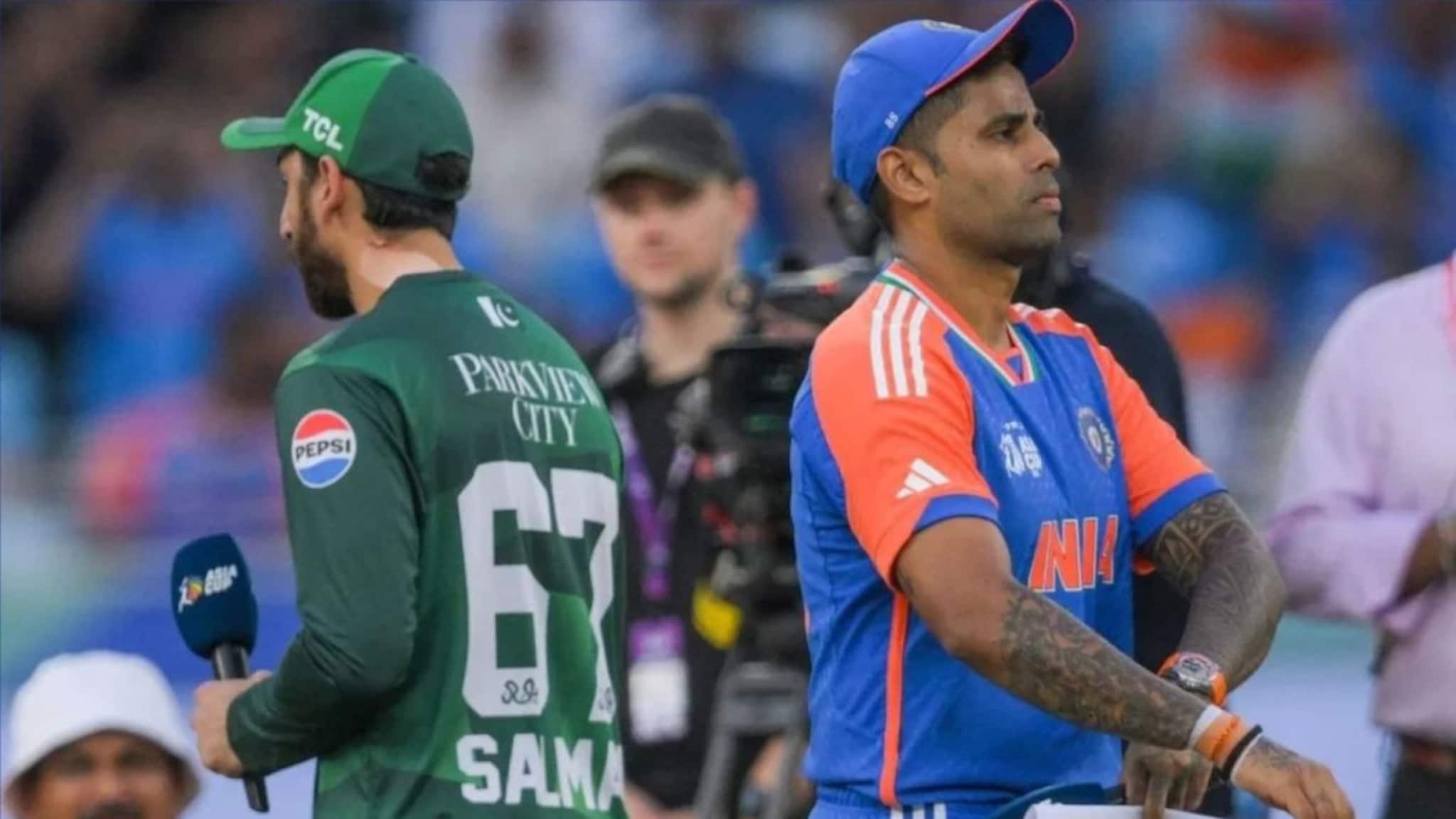 IND vs PAK : हॅन्डशेकवरून पुन्हा मोठा ड्रामा होणार! पाकिस्तानी कॅप्टनचा सूर्याला इशारा