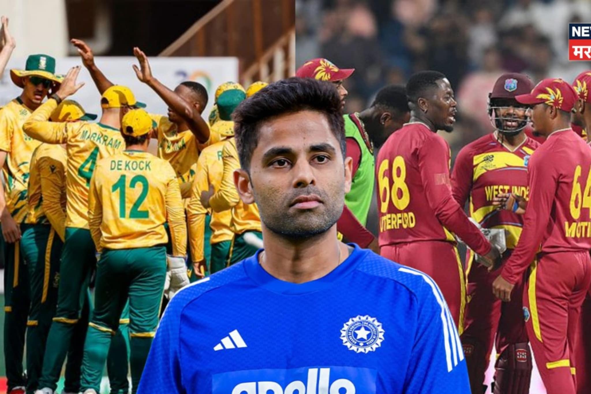 टीम इंडियाची धाकधूक वाढली, वेस्ट इंडिजची पॉवर हिटिंग, आफ्रिका पुन्हा चोक!