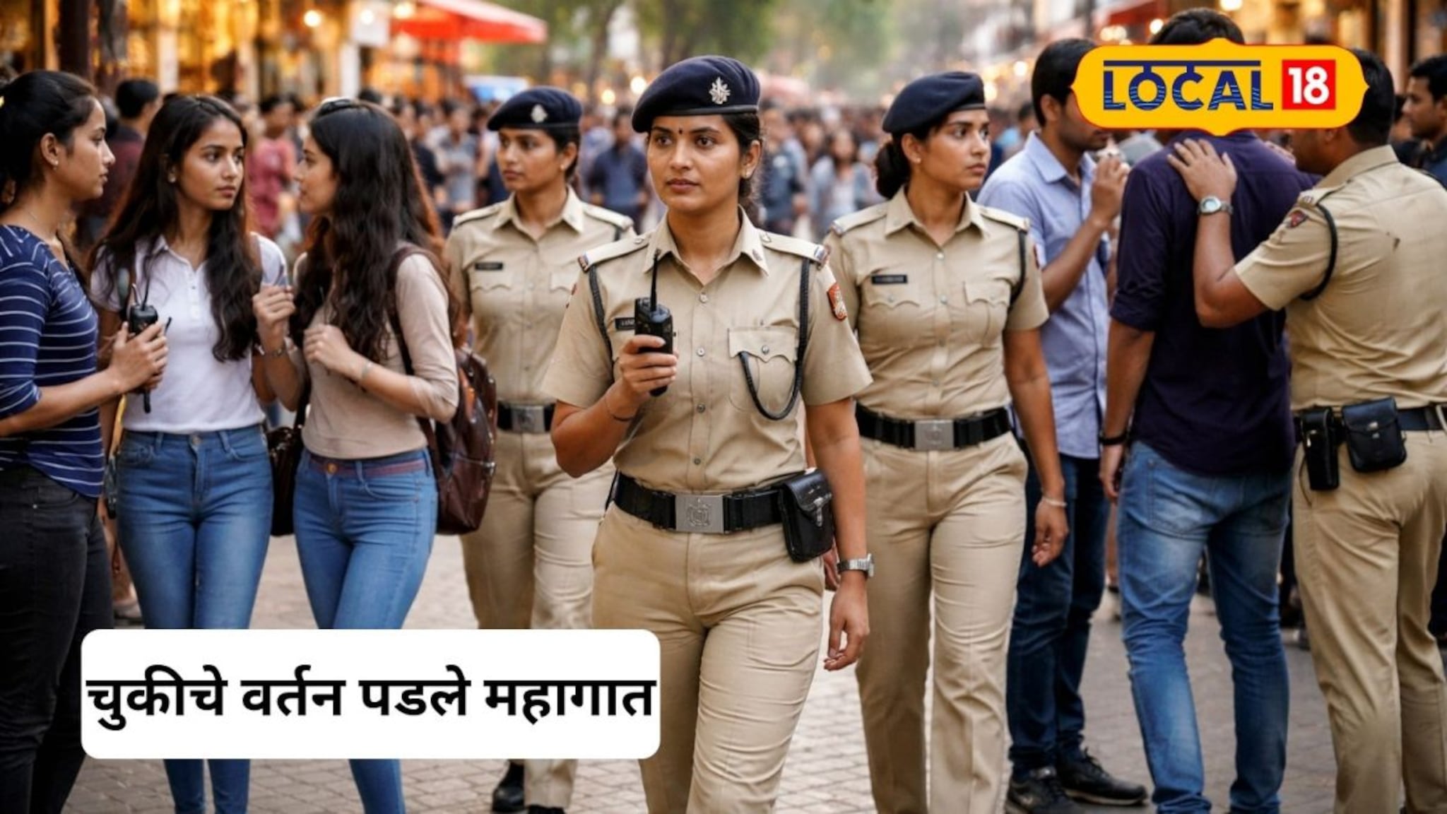 Kalyan : टवाळखोरांचे धाबे दणाणले, महिलांच्या सुरक्षेसाठी कल्याण पोलीसांची धडाकेबाज मोहीम