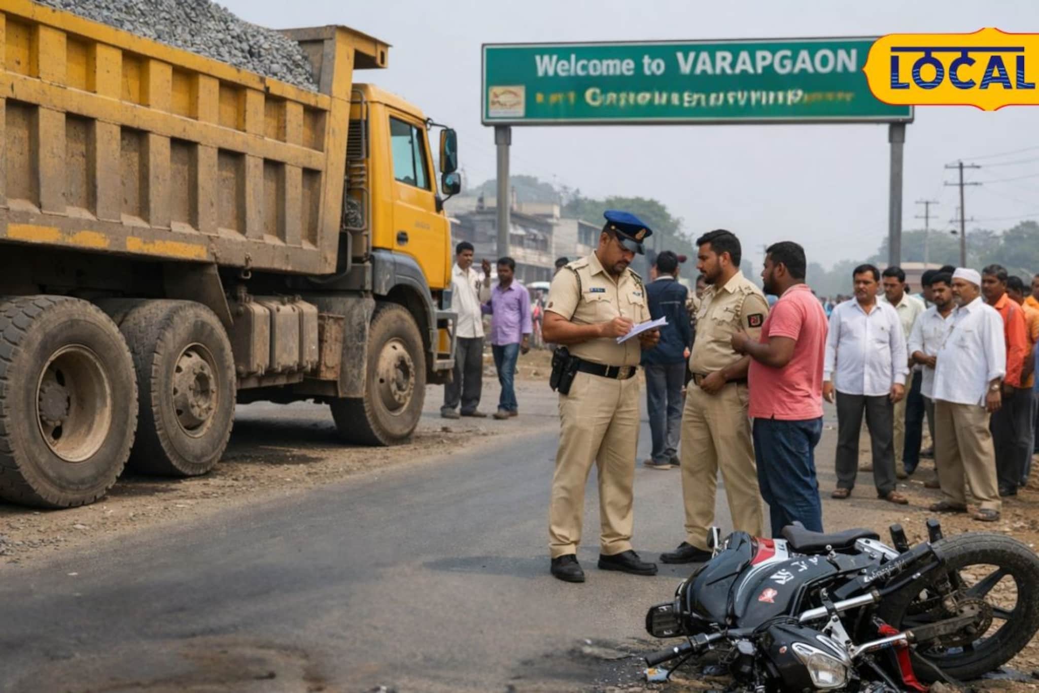 आजोबांच्या वर्षश्राद्धाच्या दिवशीच नातवाचा अपघाती मृत्यू;कुटुंबावर दुःखाचा डोंगर आजोबांच्या वर्षश्राद्धाच्या दिवशीच नातवाचा अपघाती मृत्यू;कुटुंबावर दुःखाचा डोंगर