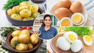 उकडलेले अंडी आणि बटाटे फ्रीजमध्ये कसे साठवायचे? उकडलेले अंडी आणि बटाटे फ्रीजमध्ये कसे साठवायचे?