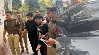 लैंबोर्गिनी हिट-एंड-रन: 90 घंटे बाद पकड़ा गया 6 लोगों को कुचलने वाला आरोपी शिवम मिश्रा.