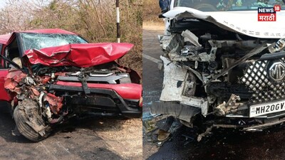 नाशिक-कळवण मार्ग पर भीषण टक्कर: 7 गंभीर घायल, यातायात बाधित.