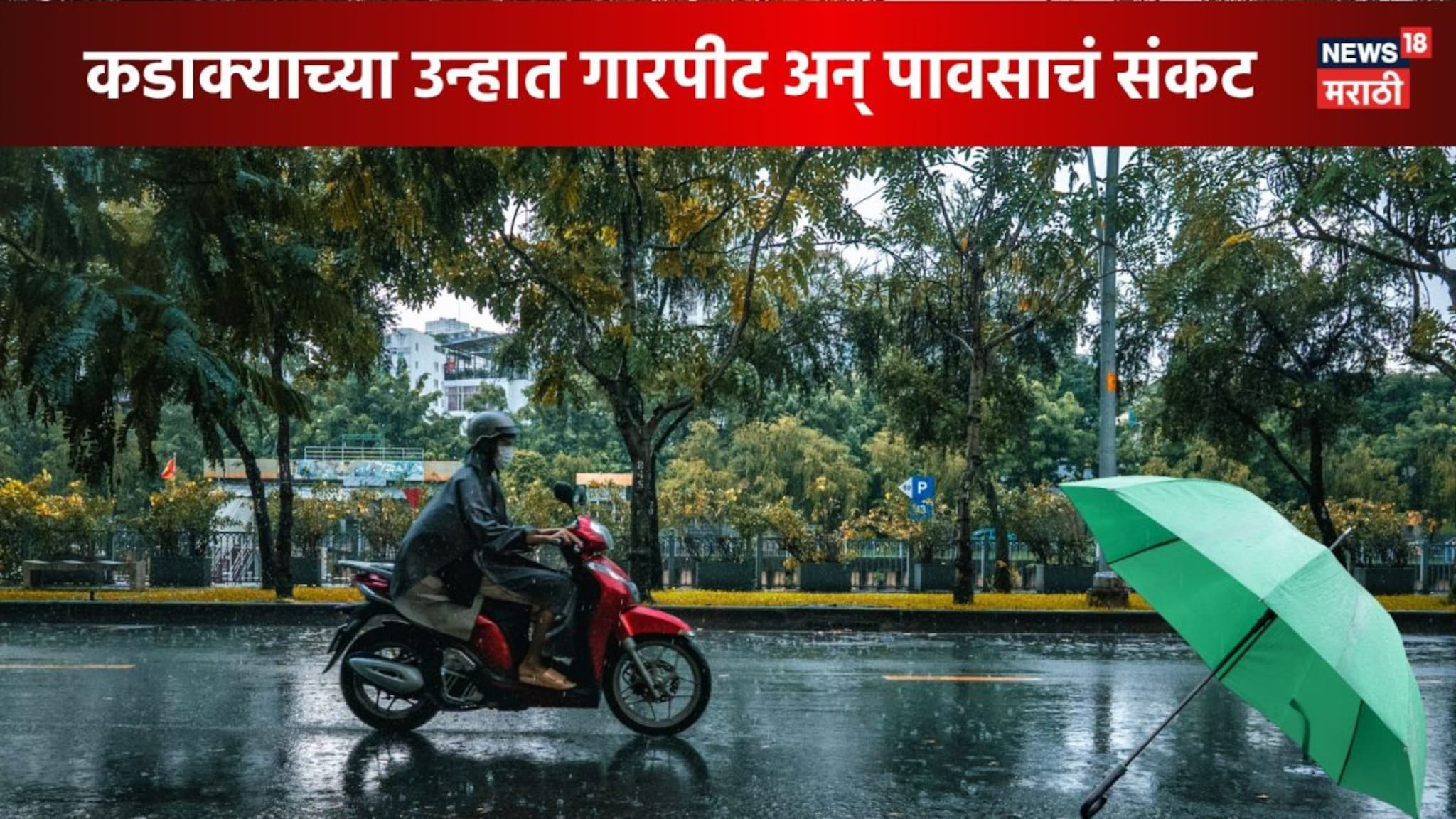 महाराष्ट्राच्या हवामानात मोठा 'यू-टर्न, या जिल्ह्यांना गारपिटीचा इशारा