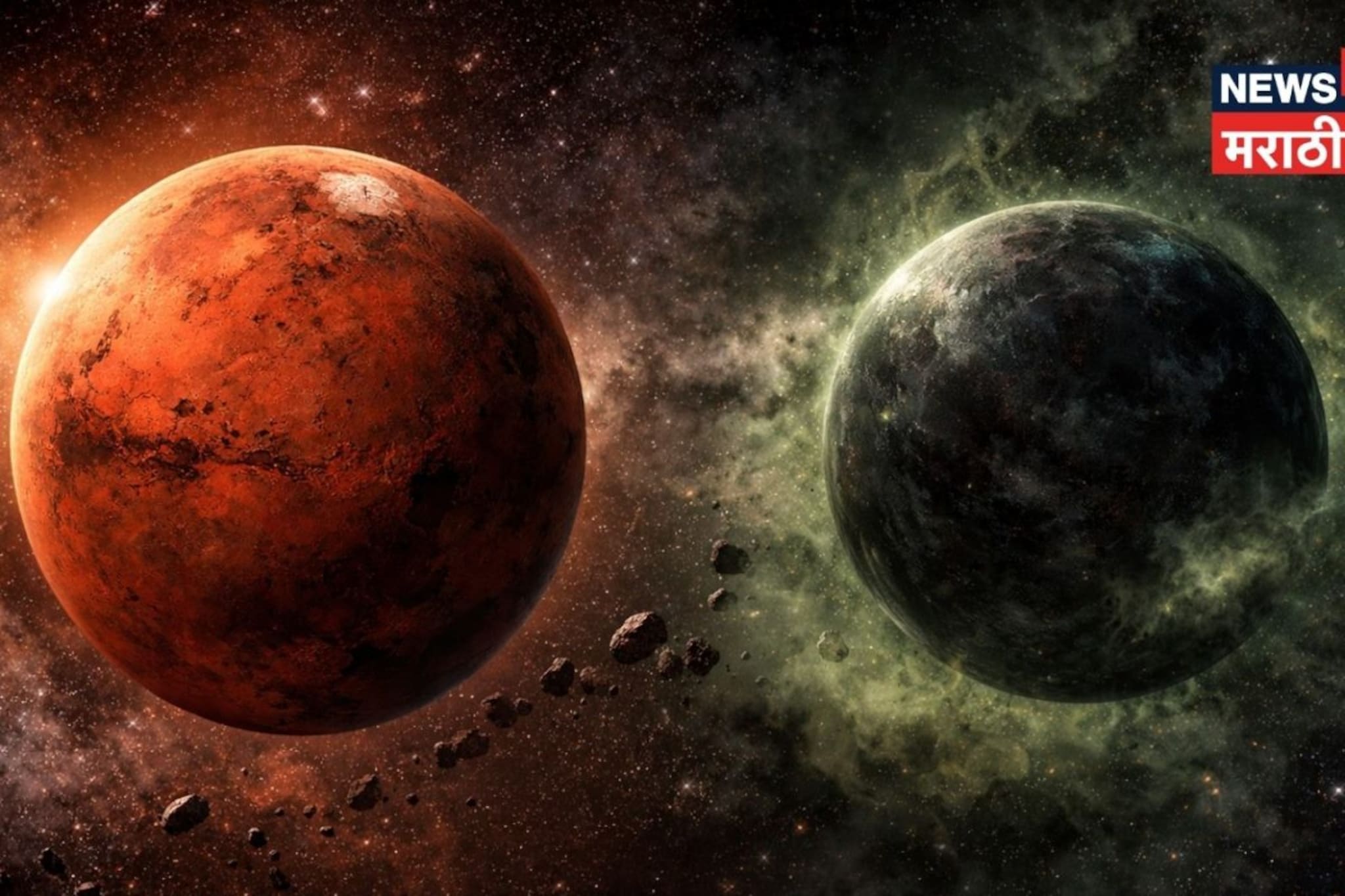 अरे बापरे! राहु-मंगळची युती पडणार भारी, 2 एप्रिलपर्यंत 'या' राशींना धोका अरे बापरे! राहु-मंगळची युती पडणार भारी, 2 एप्रिलपर्यंत 'या' राशींना धोका