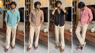 बेज लिनन पॅन्टसोबत ट्राय करा या कलरचे शर्ट..