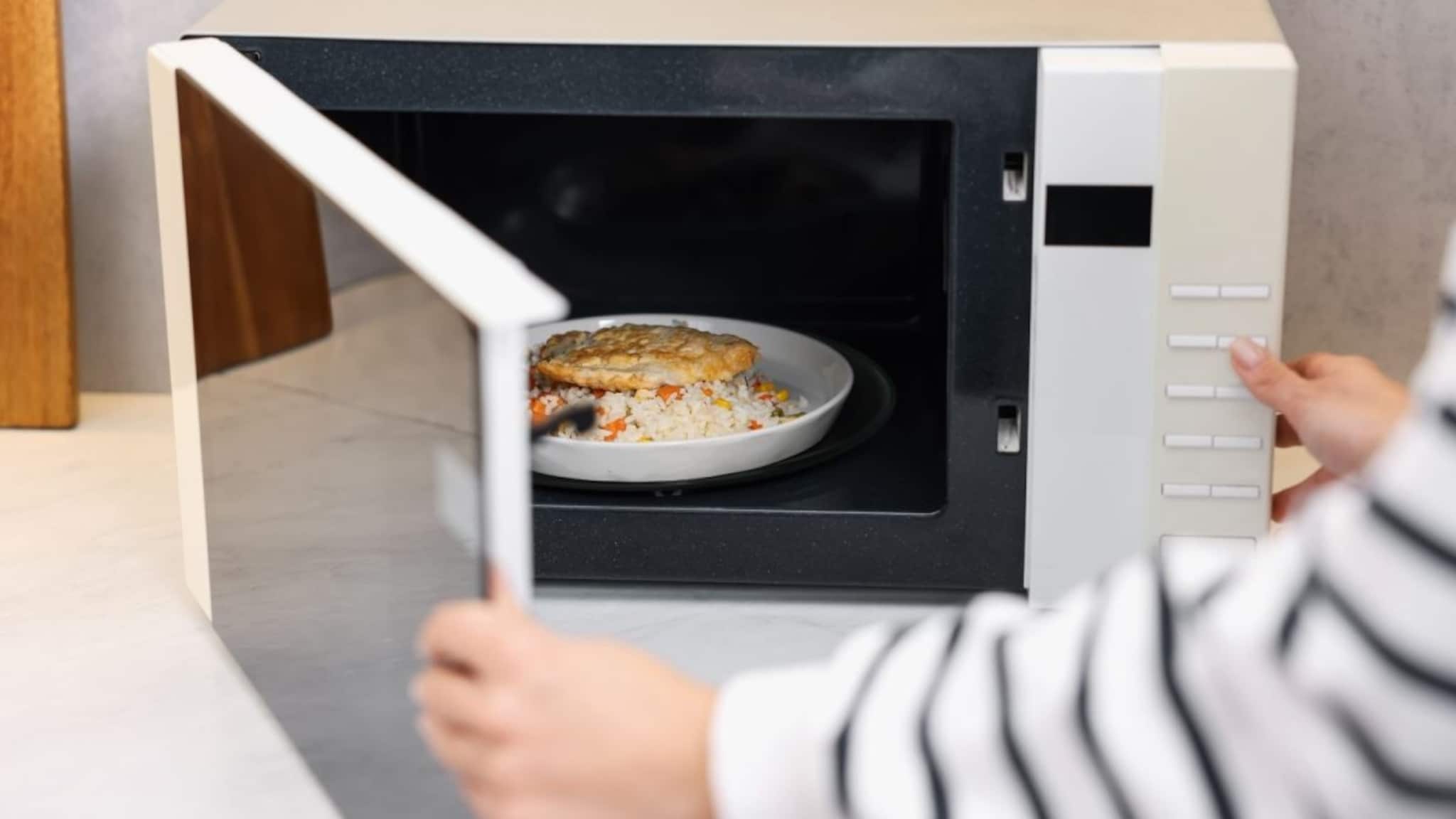 Microwave : मायक्रोवेव्हमध्ये स्टील आणि धातू ठेवला तर स्पार्क का होतो? यामागचं सायन्स जाणून घ्या, म्हणजे टळेल खूप मोठा अपघात