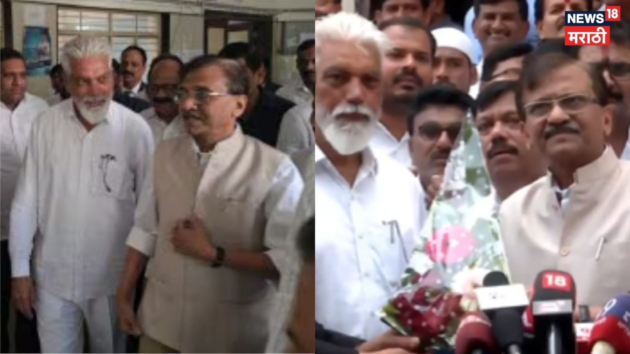 Video:  खासदार संजय राऊतांनी मागितली माफी, दादा भुसेंनीही घेतला मागे, प्रकरण काय?