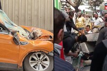 मुलुंडमध्ये मेट्रोच्या बांधकामाचा स्लॅब कोसळला, घटनास्थळावरचा पहिला VIDEO