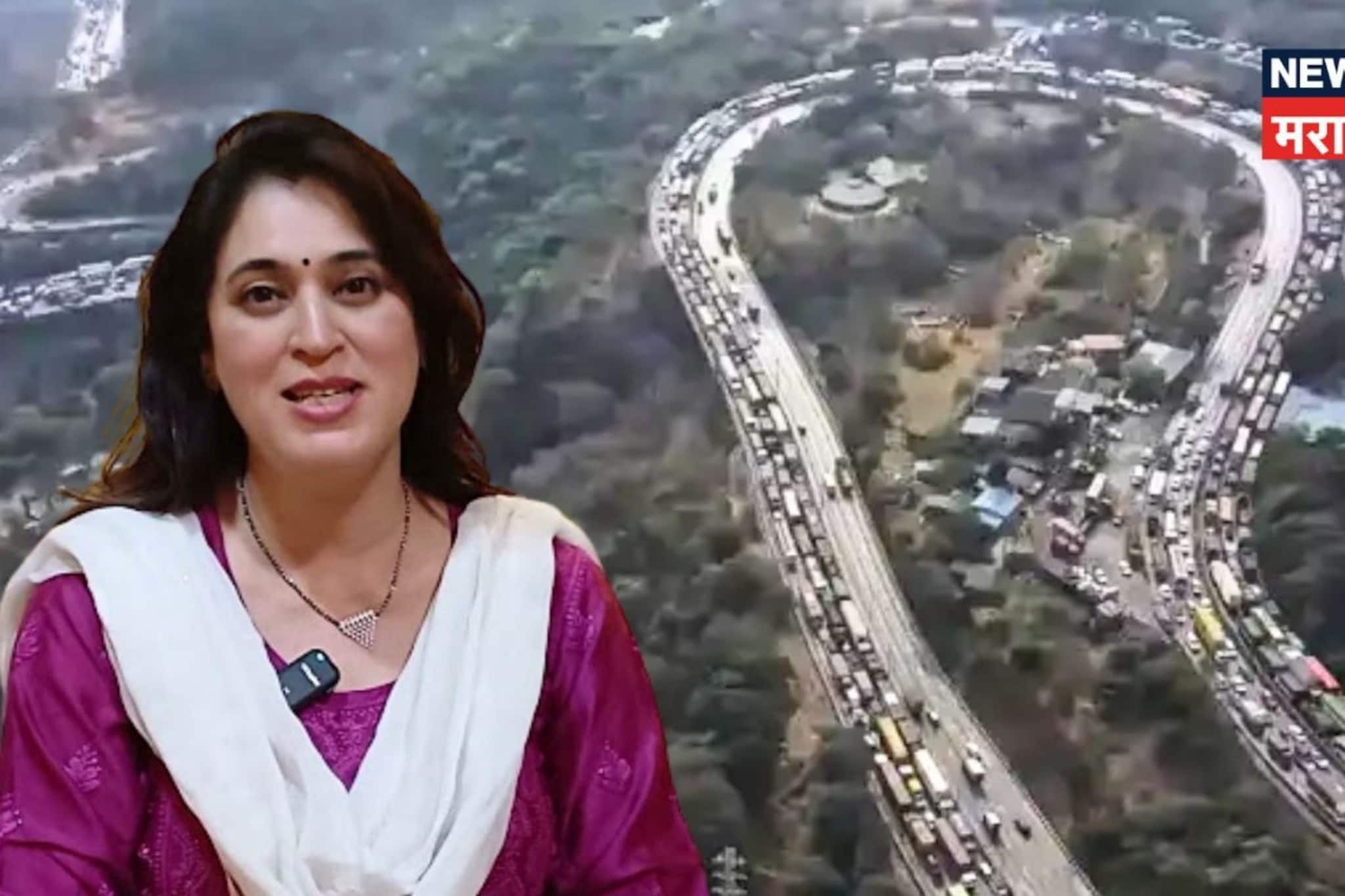 Pune-Mumbai Expresswayच्या ट्रॅफिक जॅमवर संतापली प्रसिद्ध मराठी अभिनेत्री