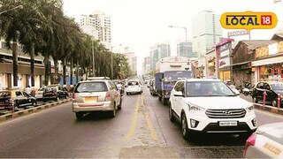 police constable injured in Lower Parel bridge accident