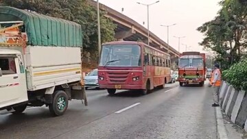 पुण्याकडे जात असाल तर थांबा... ५ किमीपर्यंत वाहनांच्या रांगा, भीषण वाहतूक कोंडी