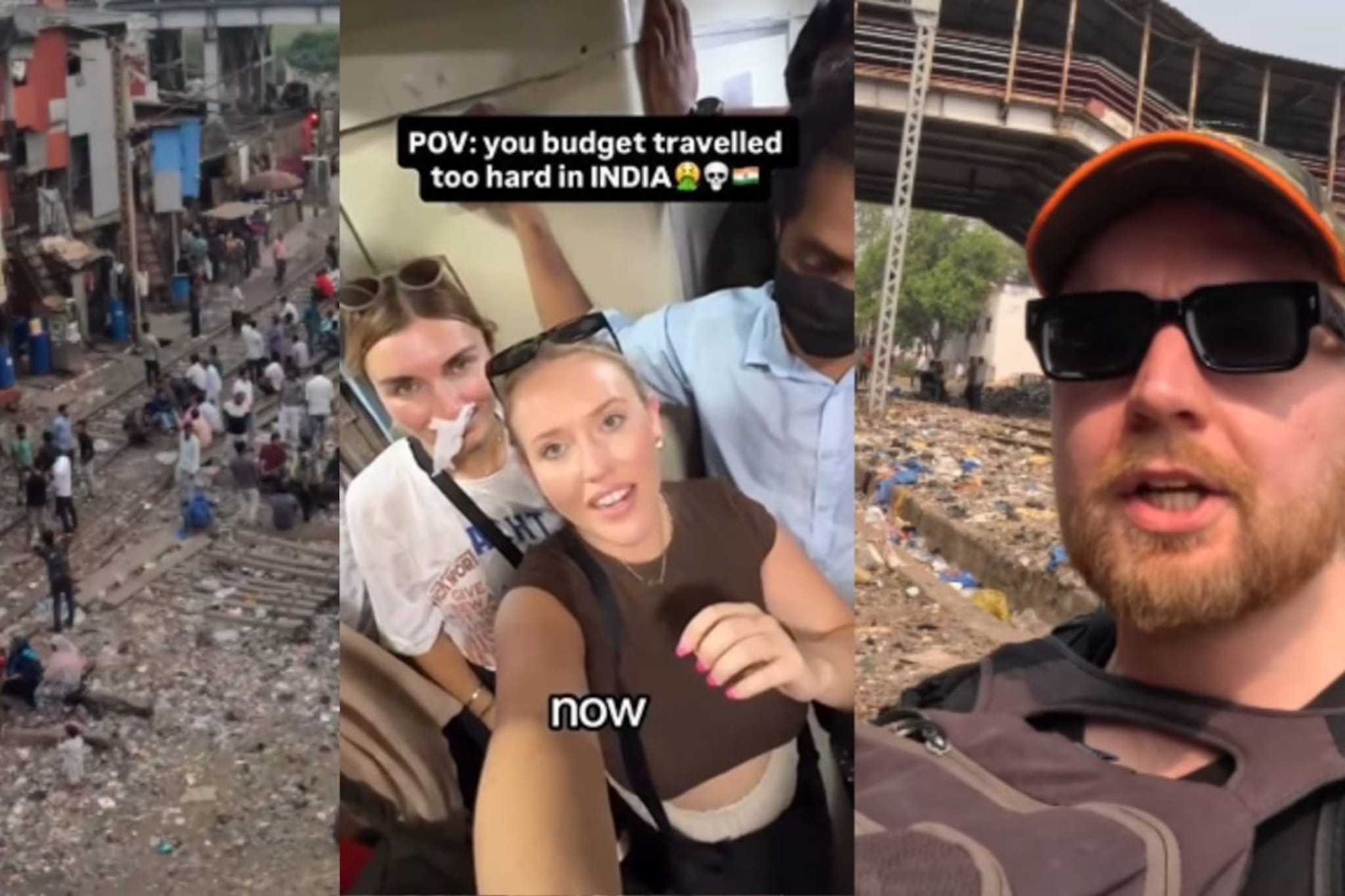 'धीस इज मुंबई...' परदेशी पाहुण्यांनी दाखवली लोकल स्टेशनवरची घाण साम्राज्य, VIDEO 'धीस इज मुंबई...' परदेशी पाहुण्यांनी दाखवली लोकल स्टेशनवरची घाण साम्राज्य, VIDEO