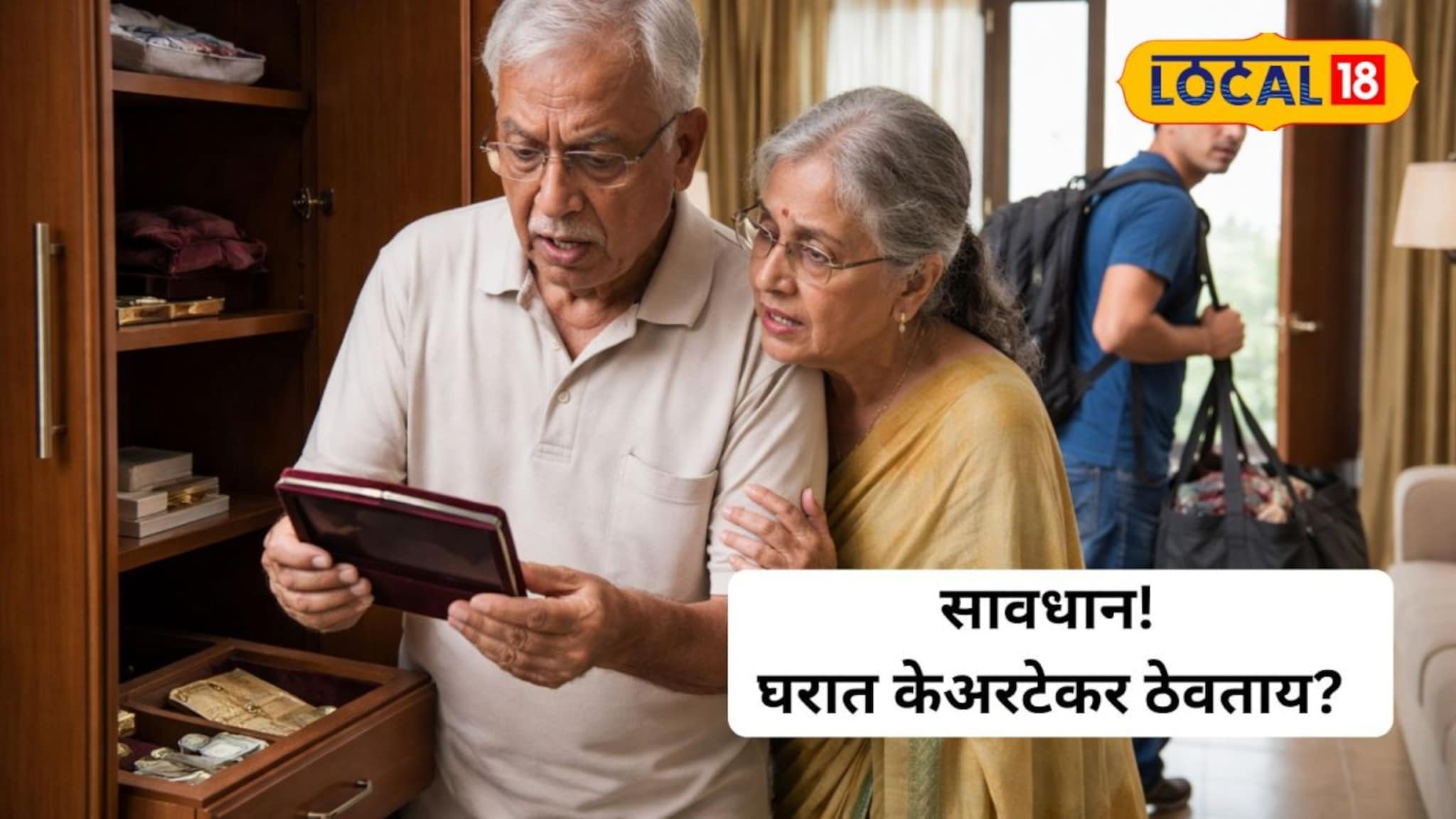 आई-वडिलांच्या देखभालीसाठी ठेवलं, तोच निघाला भक्षक; केअरटेकरने केलं भयानक कृत्य