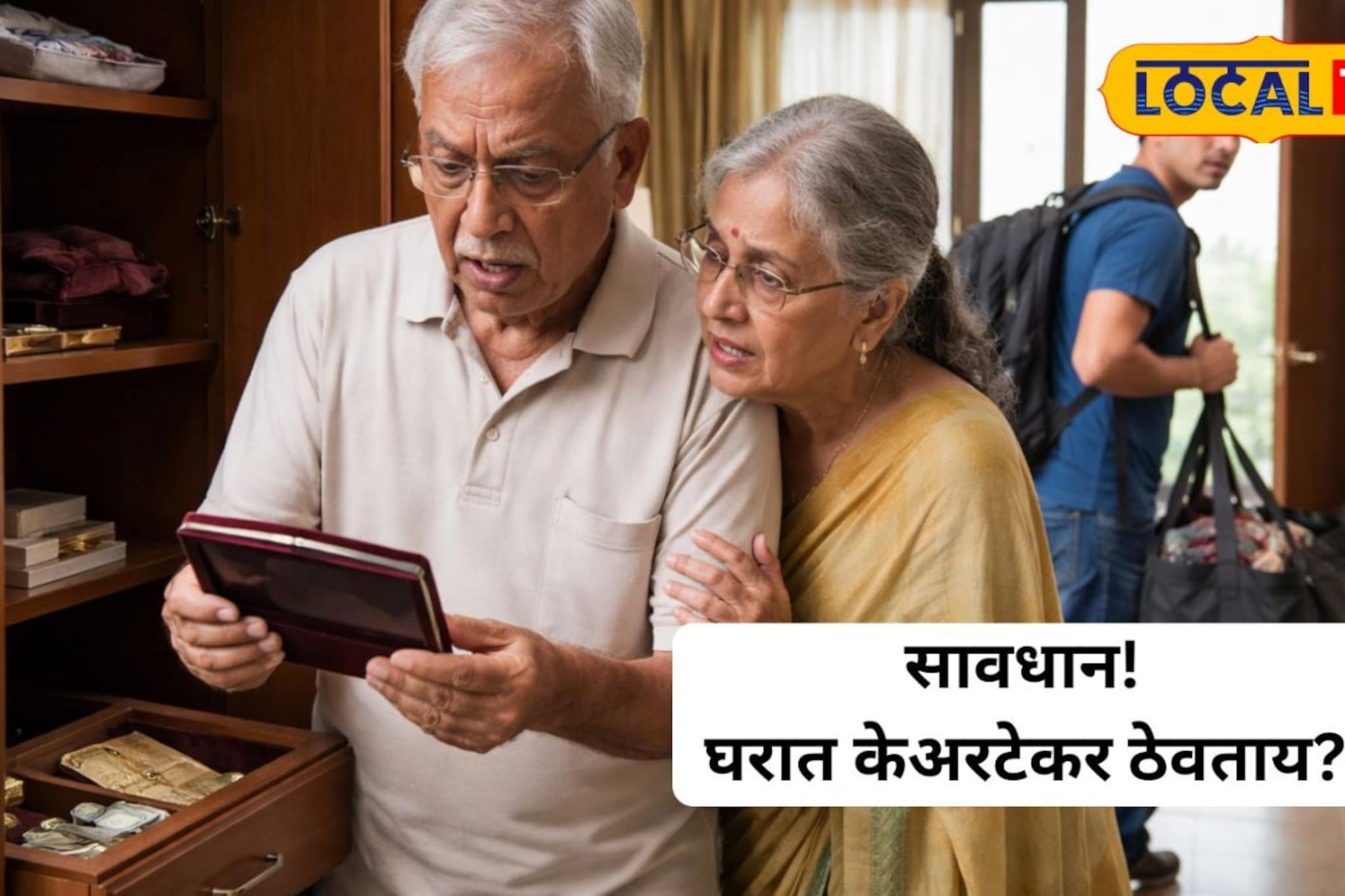 आई-वडिलांच्या देखभालीसाठी ठेवलं, तोच निघाला भक्षक; केअरटेकरने केलं भयानक कृत्य