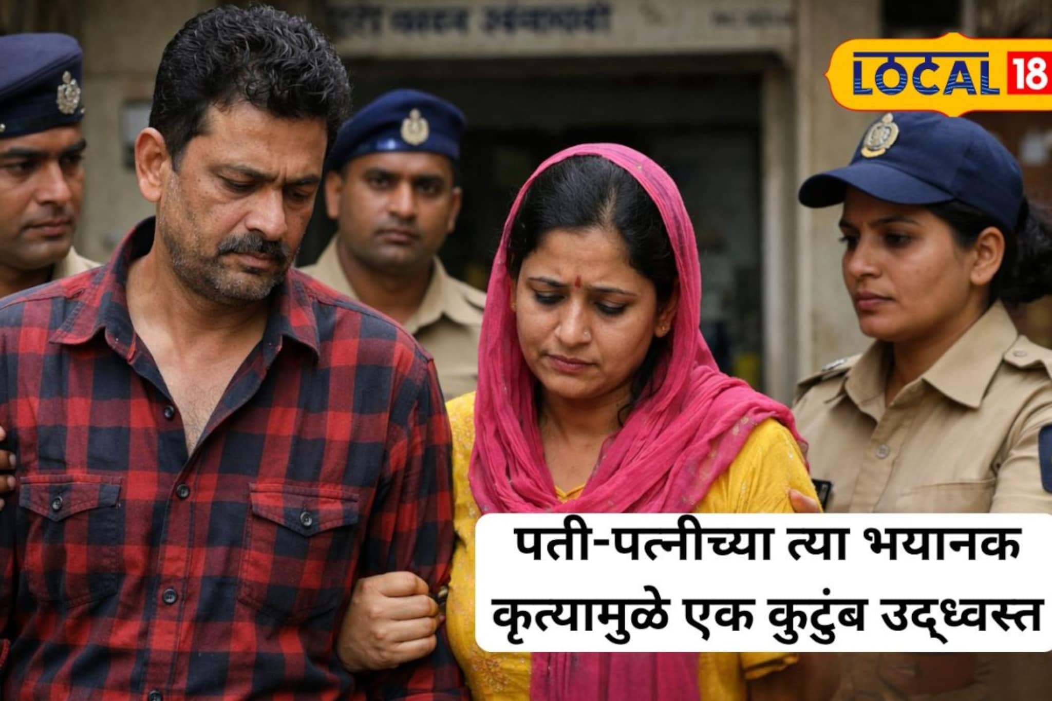 पती-पत्नीचे एकत्र मिळून धक्कादायक कांड; दुसऱ्याच्या सुखी संसाराचा केला अंत