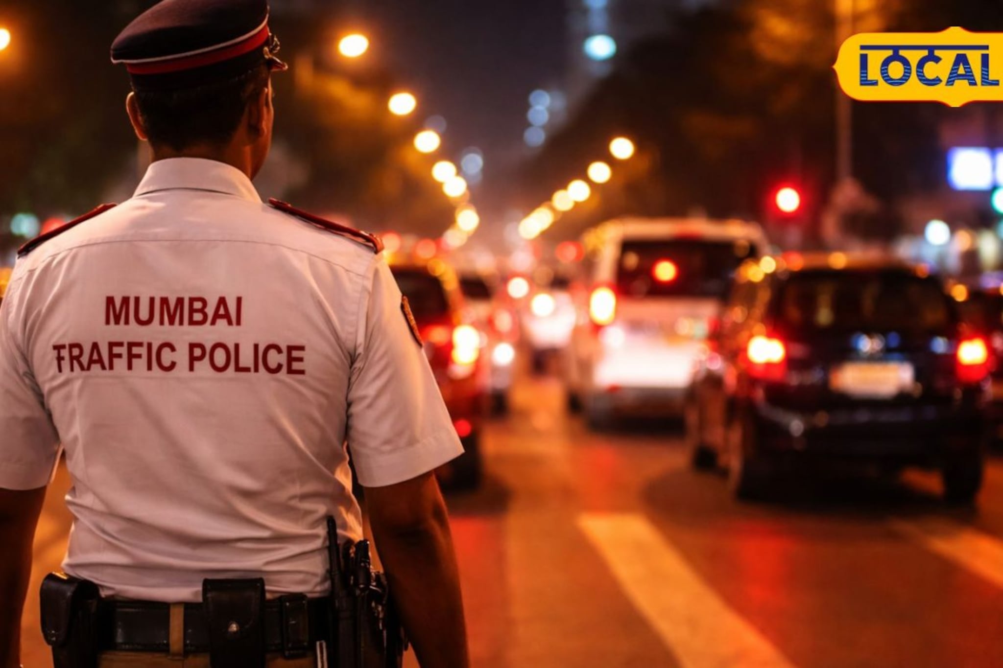 थांबवल्याचा राग अनावर; कर्तव्यावर असलेल्या ट्रॅफिक पोलिसासोबत तरुणांचं कांड थांबवल्याचा राग अनावर; कर्तव्यावर असलेल्या ट्रॅफिक पोलिसासोबत तरुणांचं कांड