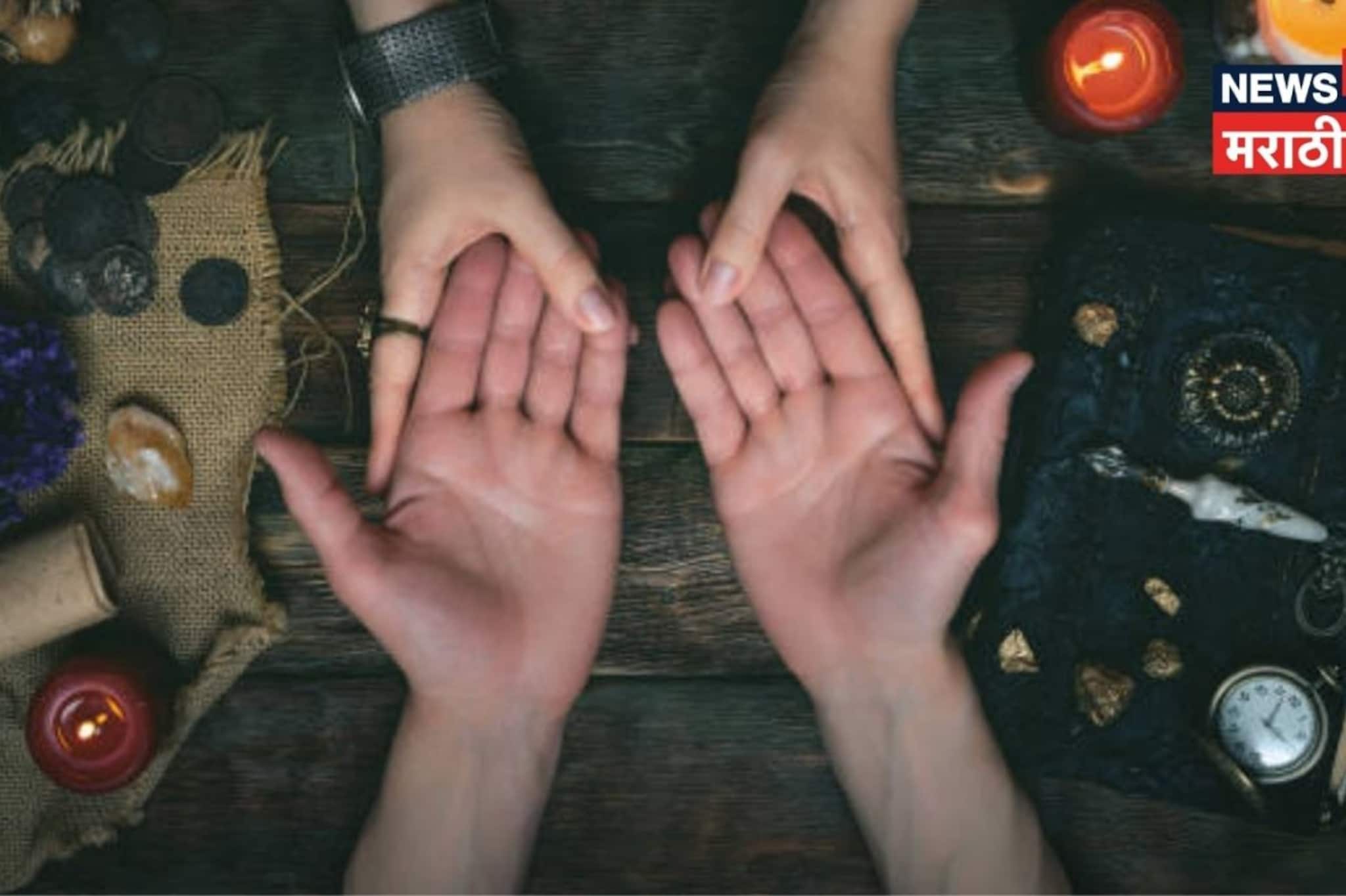 काय सांगता! तुमचाही हातावर आहेत 'या' 3 लकी खुणा? रातोरात बदलेल नशीब