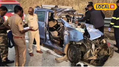 समृद्धी महामार्गावर अपघात