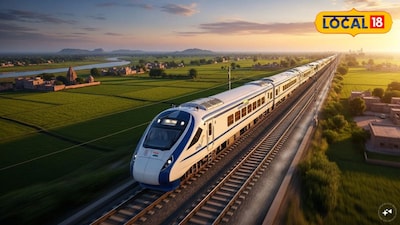 बुलेट ट्रेन (AI Image)