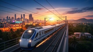 बुलेट ट्रेनचे फायदे (AI Image)