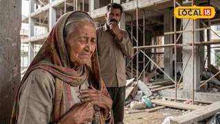 वृद्ध महिलेवर अत्याचार (AI Image) 