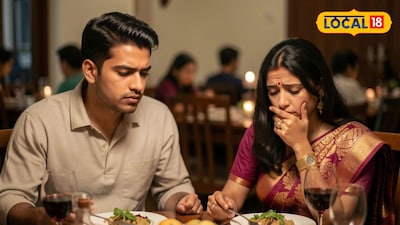 पतीचा पत्नीवर हल्ला (AI Image)