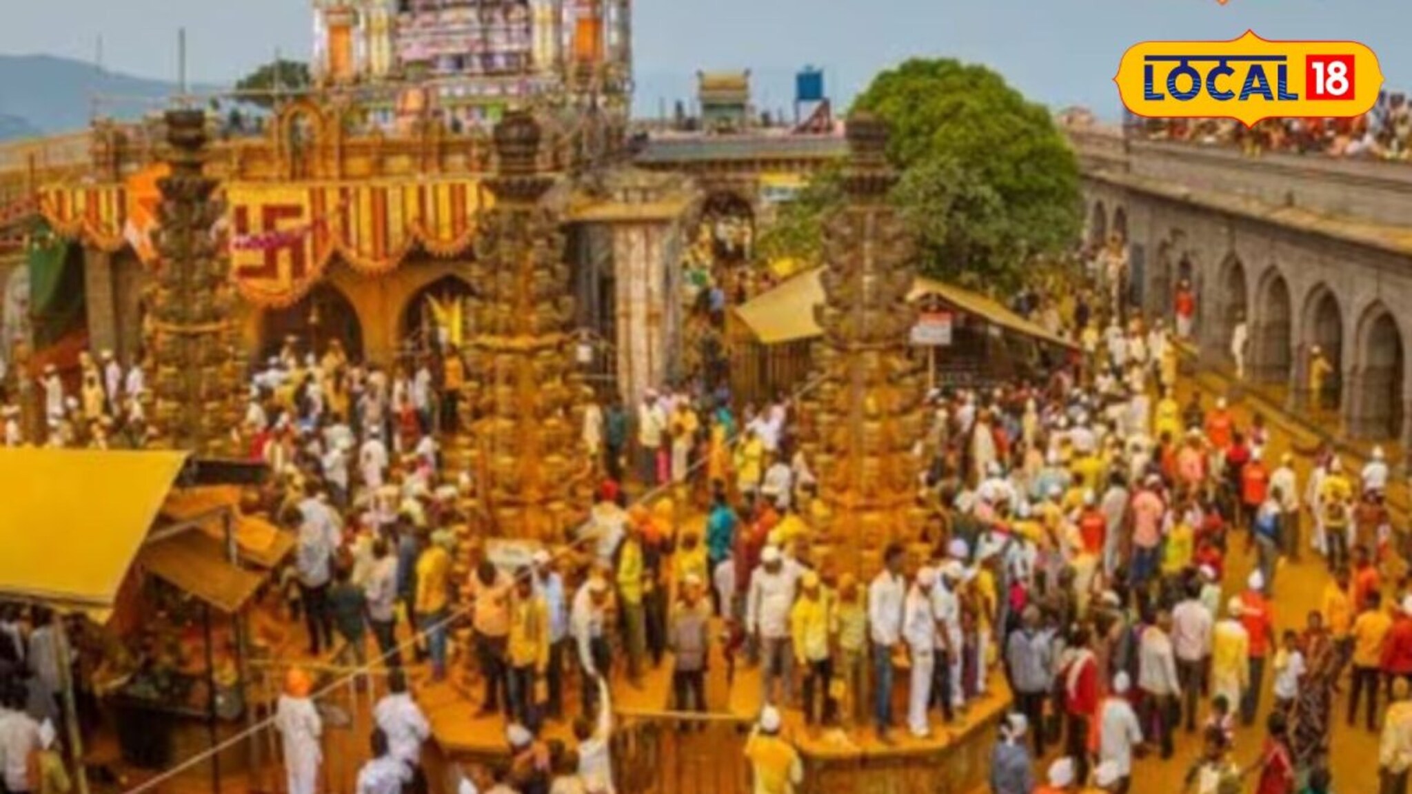 जेजुरीत पुजण्यासाठी आणले शर्यतीचे बैल; गडावर जातानाच उधळले अन् भाविकांसोबत भयंकर घडलं