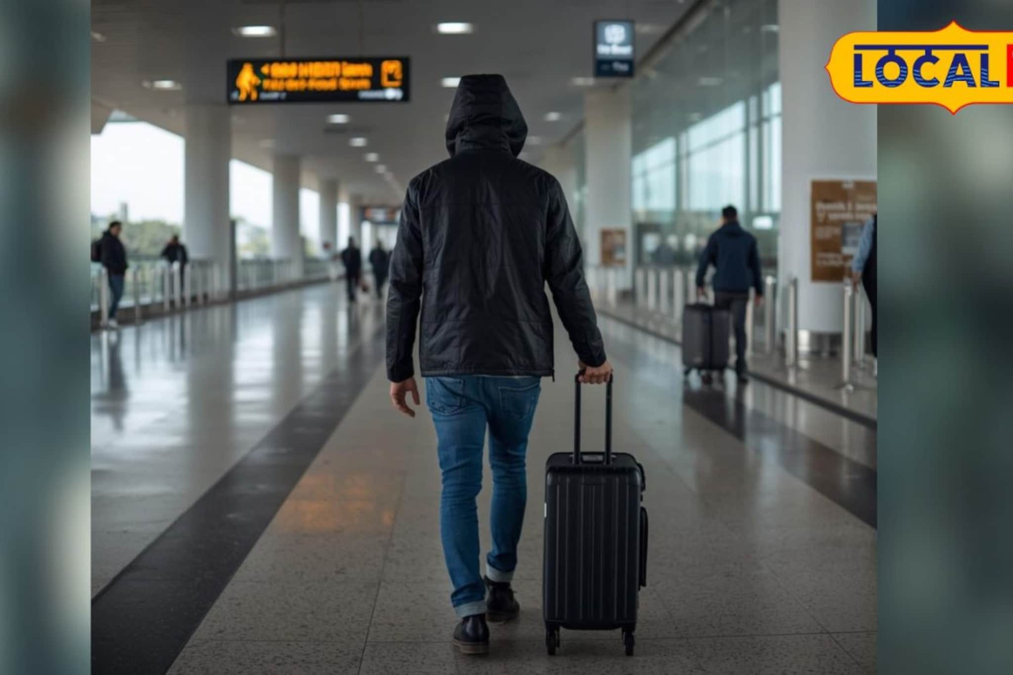 तरुण पुणे विमानतळावर उतरला; हातात बॅग आणि 5 खेळण्यांचे बॉक्स, उघडताच खळबळ