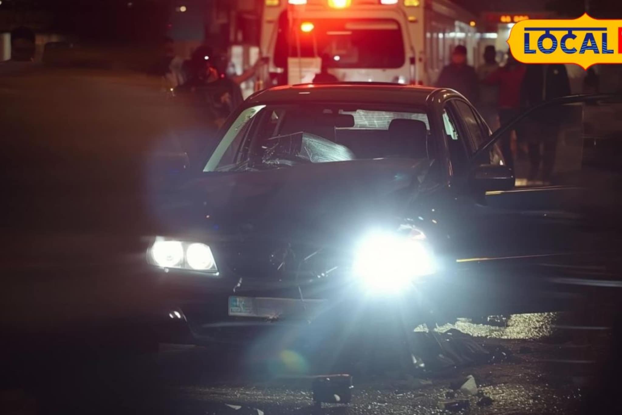 रात्रीच्या शांततेत त्या भीषण अपघाताच्या आवाजाने उडवली गावाची झोप; तिघांचा मृत्यू