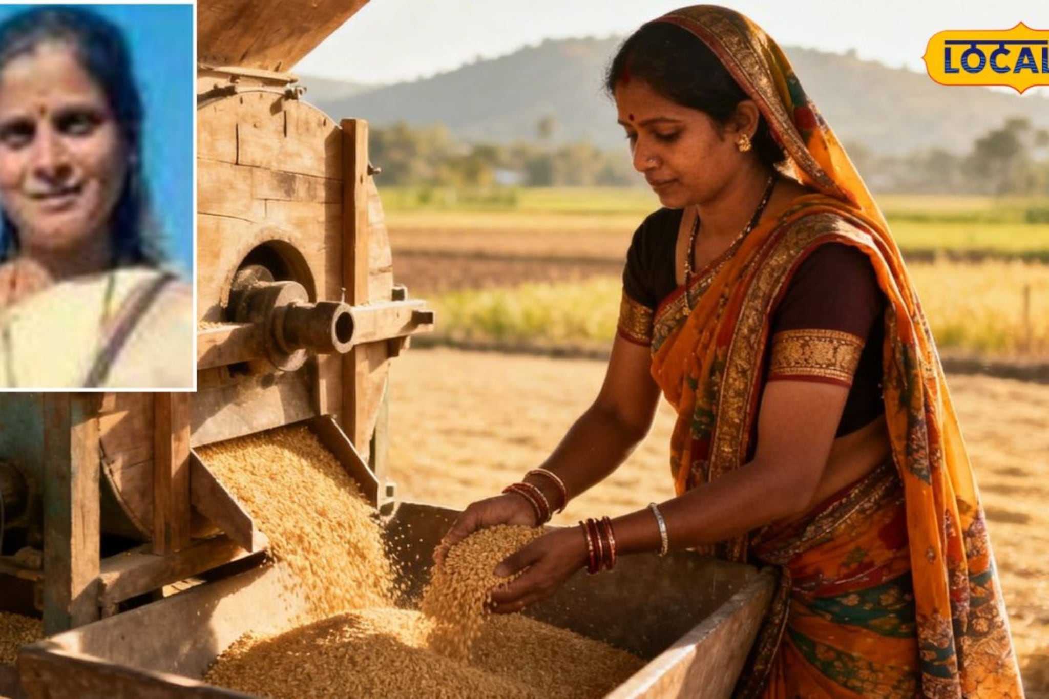 वाढदिवसच ठरला शेवटचा दिवस; धान्य भरडताना पुण्याच्या शुभांगीसोबत घडली भयानक घटना वाढदिवसच ठरला शेवटचा दिवस; धान्य भरडताना पुण्याच्या शुभांगीसोबत घडली भयानक घटना