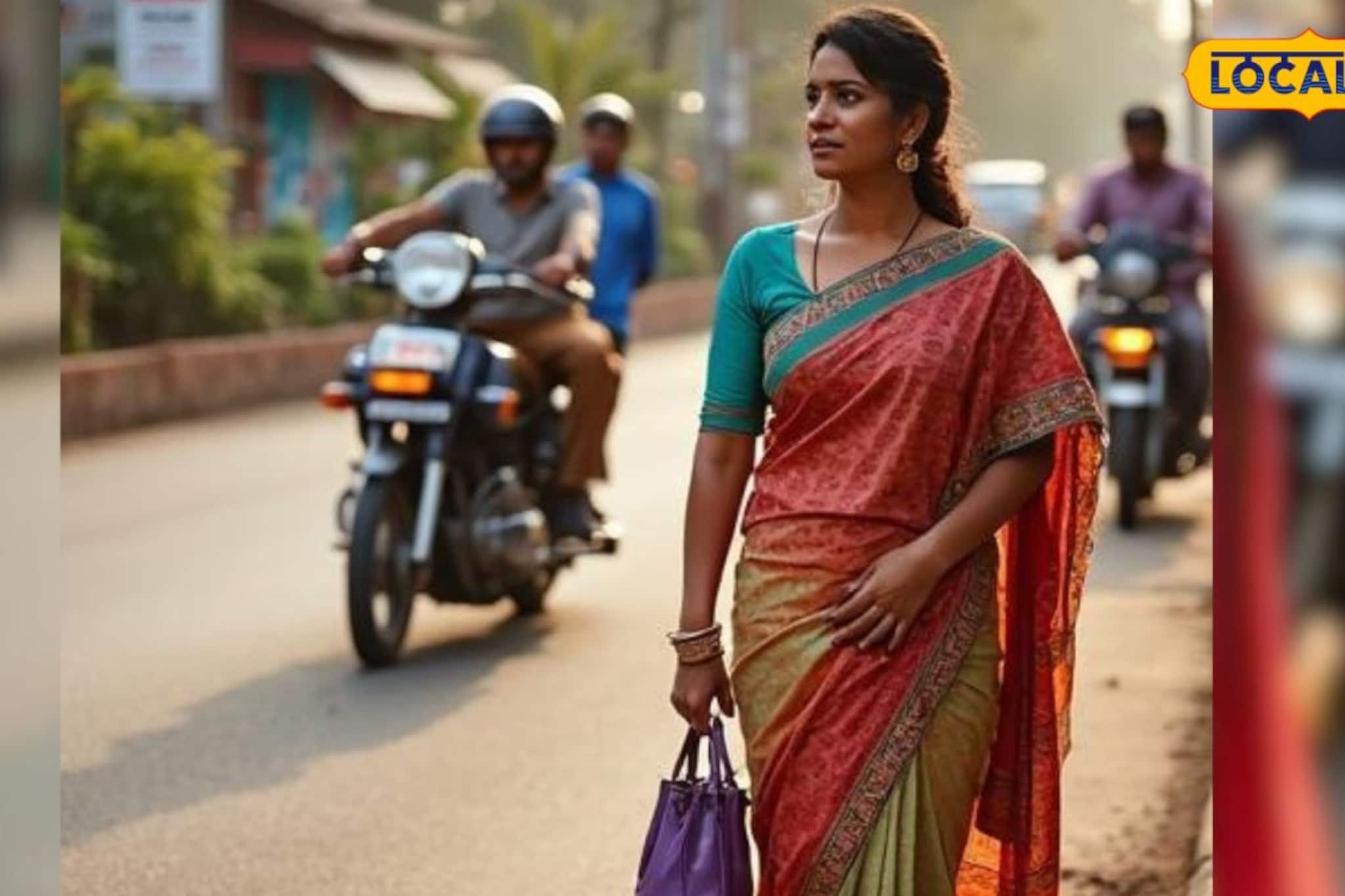 पुण्यातील वर्दळीच्या रस्त्यावर उभी होती महिला; पर्स तपासताच पोलीसही चक्रावले