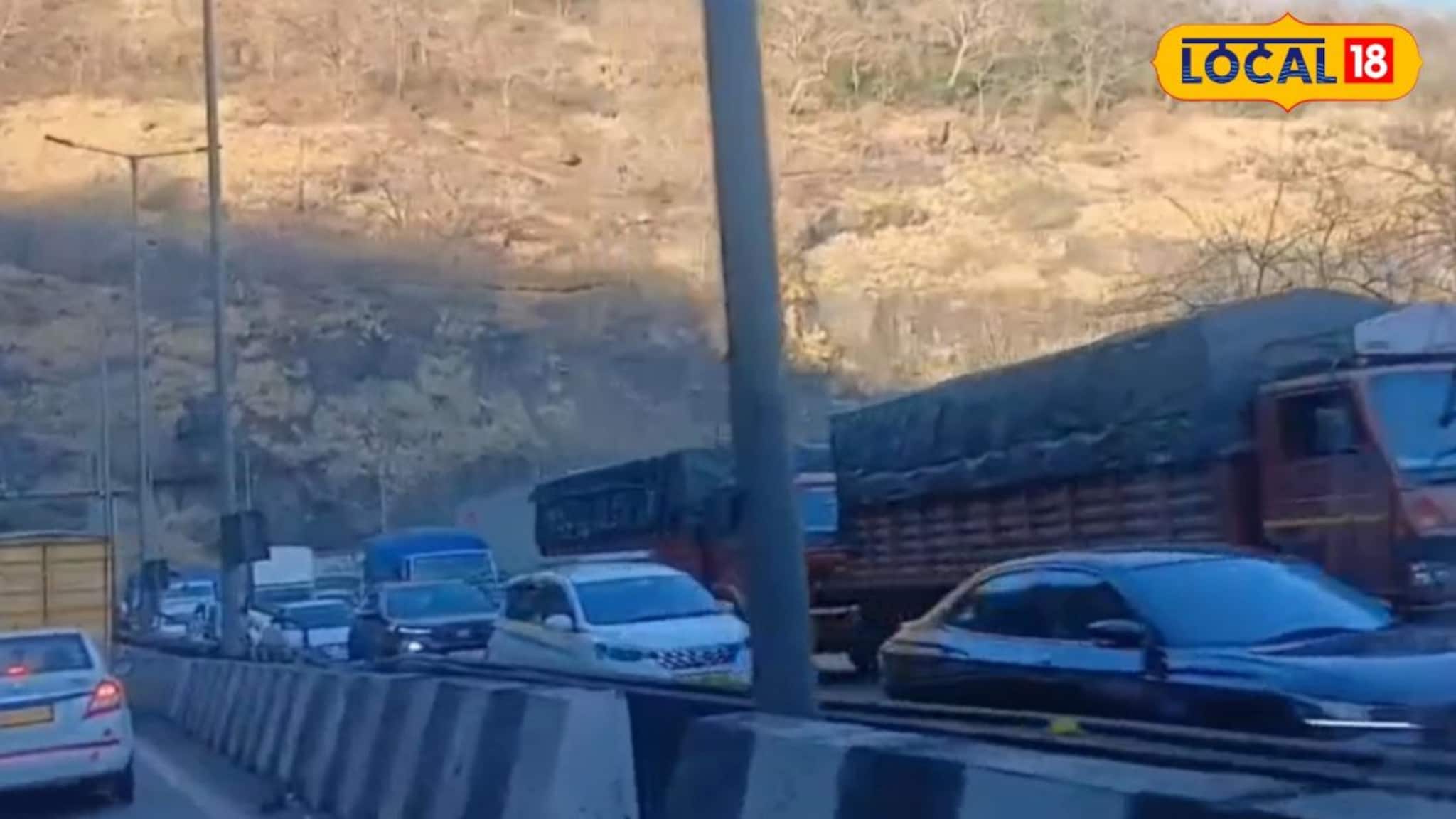 मुंबई-पुणे एक्सप्रेसवेवर पुन्हा तीच परिस्थिती! पहाटेपासून 5 किमीपर्यंत रांगा