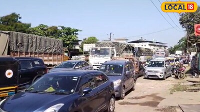 मुंबई-गोवा महामार्गावर वाहतूक कोंडी