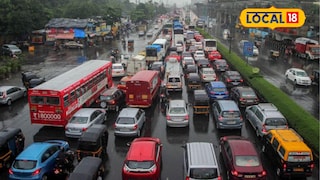 पुणे-मुंबईनंतर आणखी एक महामार्ग ठप्प! कांद्याचा ट्रक उलटला, वाहनांच्या मोठ्या रांगा