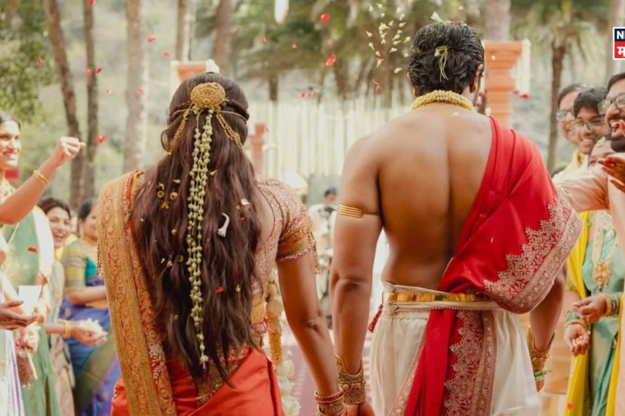 उदयपूरमध्ये 'विरोश'चा शाही विवाह संपन्न! रश्मिकाने शेअर केले लग्नातील पहिले फोटो