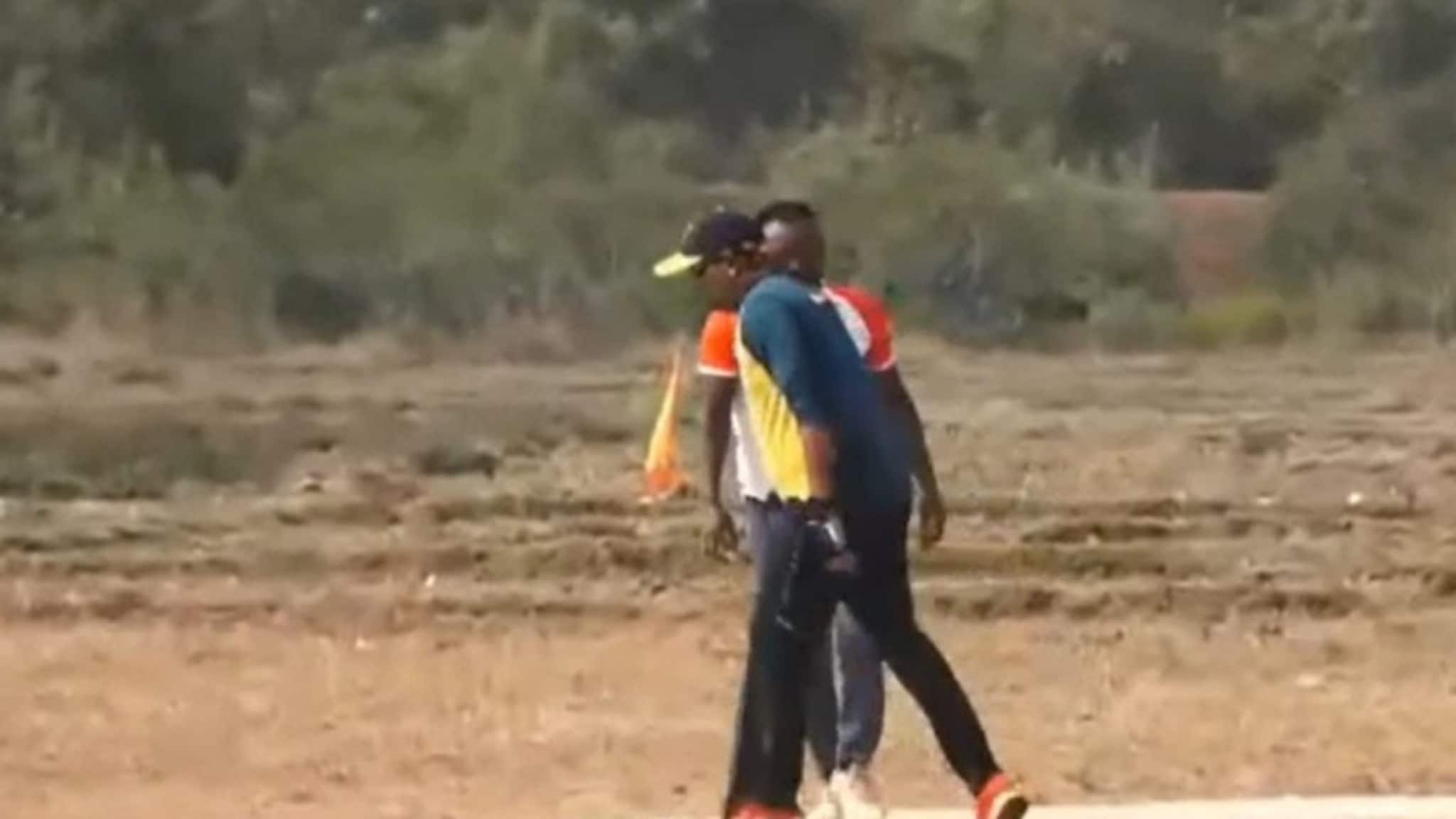 रन काढताना हार्ट अटॅक आला, Live मॅचमध्ये रत्नागिरीच्या क्रिकेटरचा मृत्यू, Video