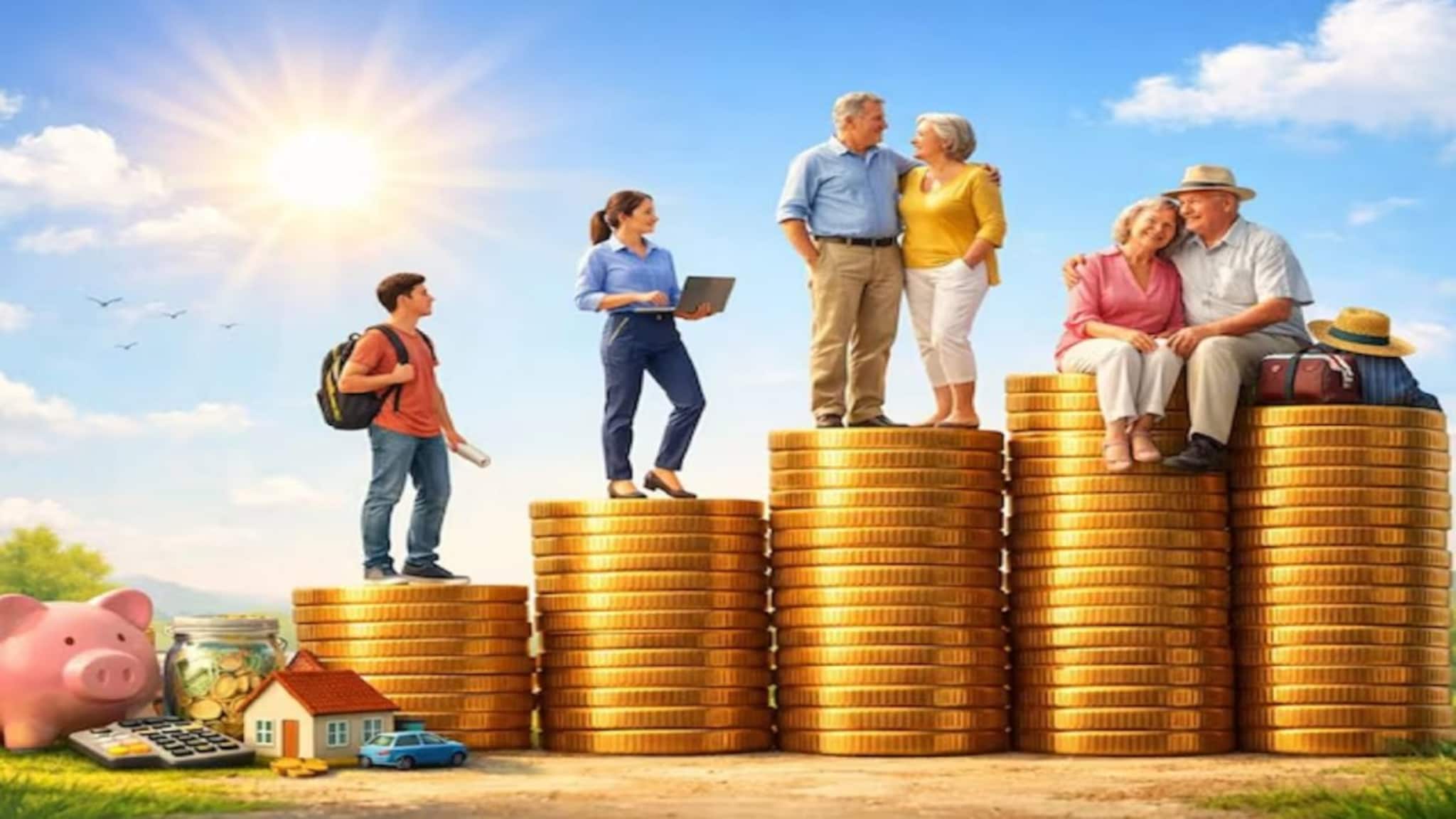 रिटायरमेंटसाठी किती बचत गरजेची? जाणून घ्या प्रत्येक वयानुसार योग्य लक्ष्य