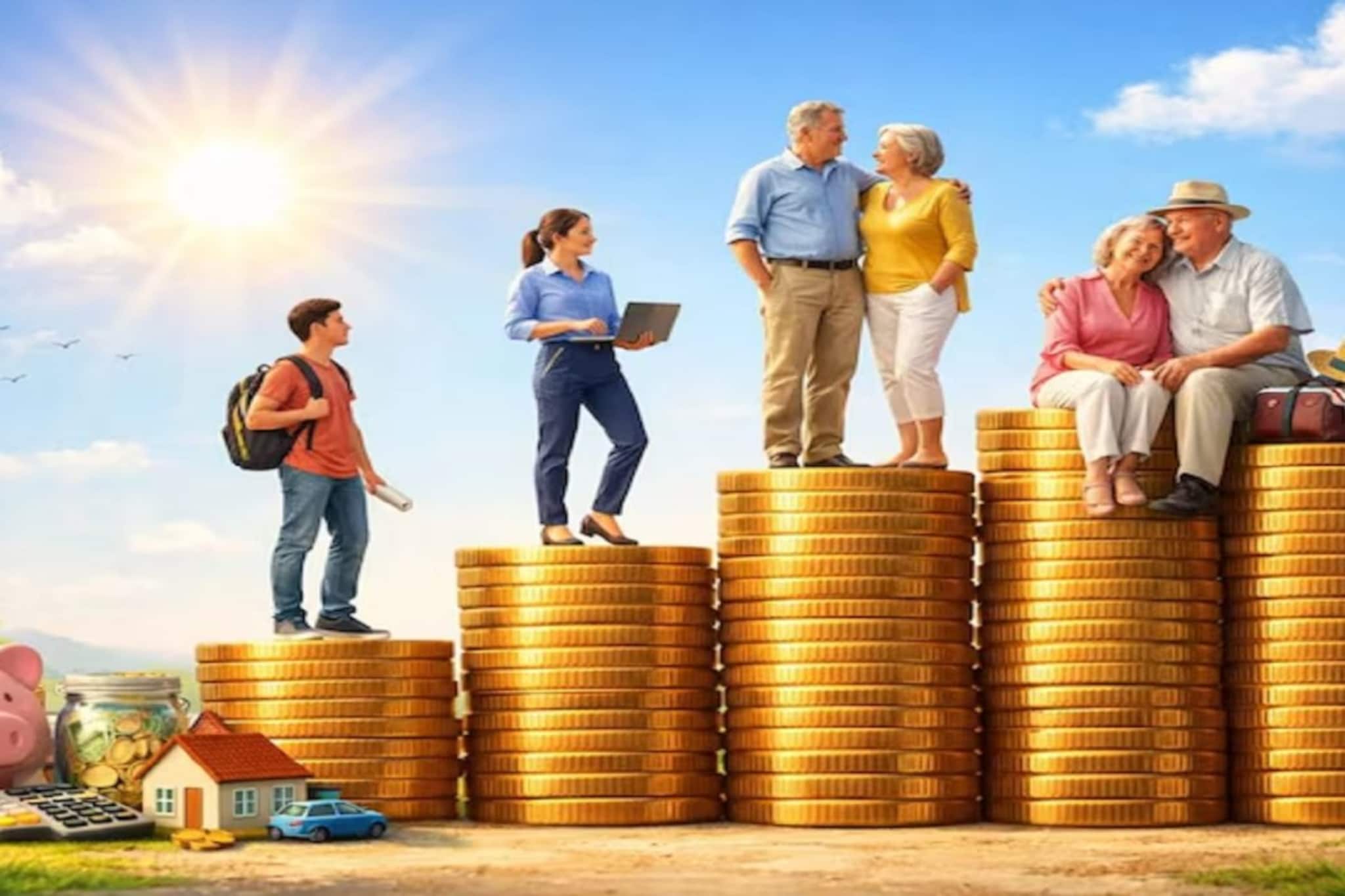 रिटायरमेंटसाठी किती बचत गरजेची? जाणून घ्या प्रत्येक वयानुसार योग्य लक्ष्य